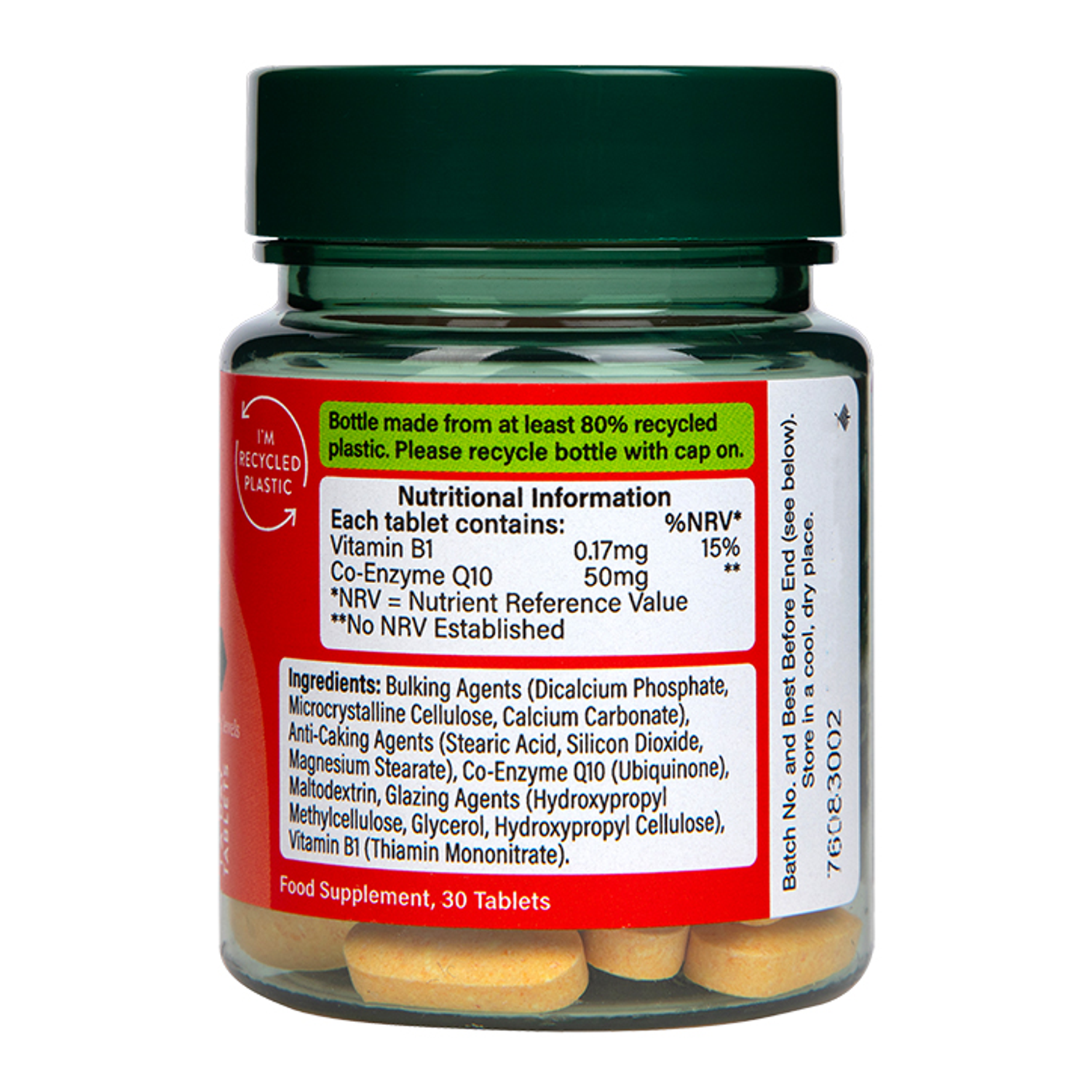 Holland & Barrett CoQ10 50mg 30 Tablets