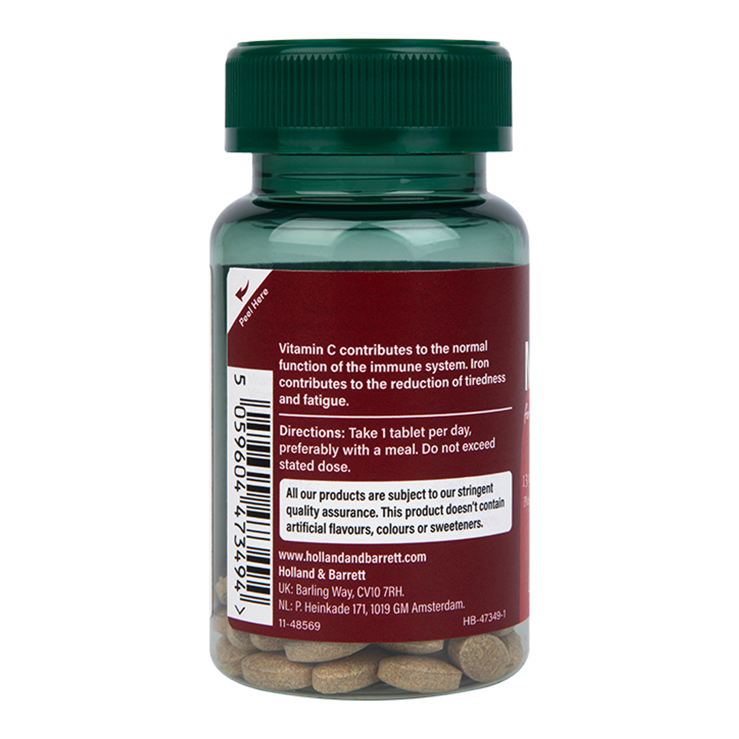Multivitamins & Iron 60 Tablets Holland & Barrett