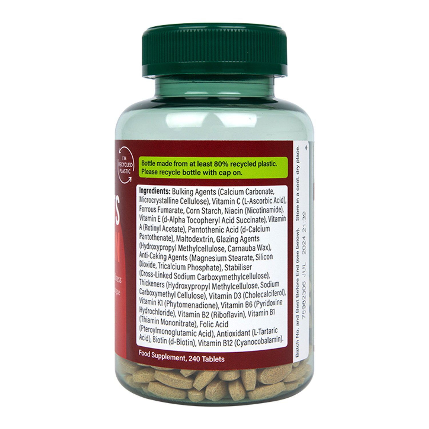 H&B Radiance Multi Vitamins & Iron One a Day Holland & Barrett