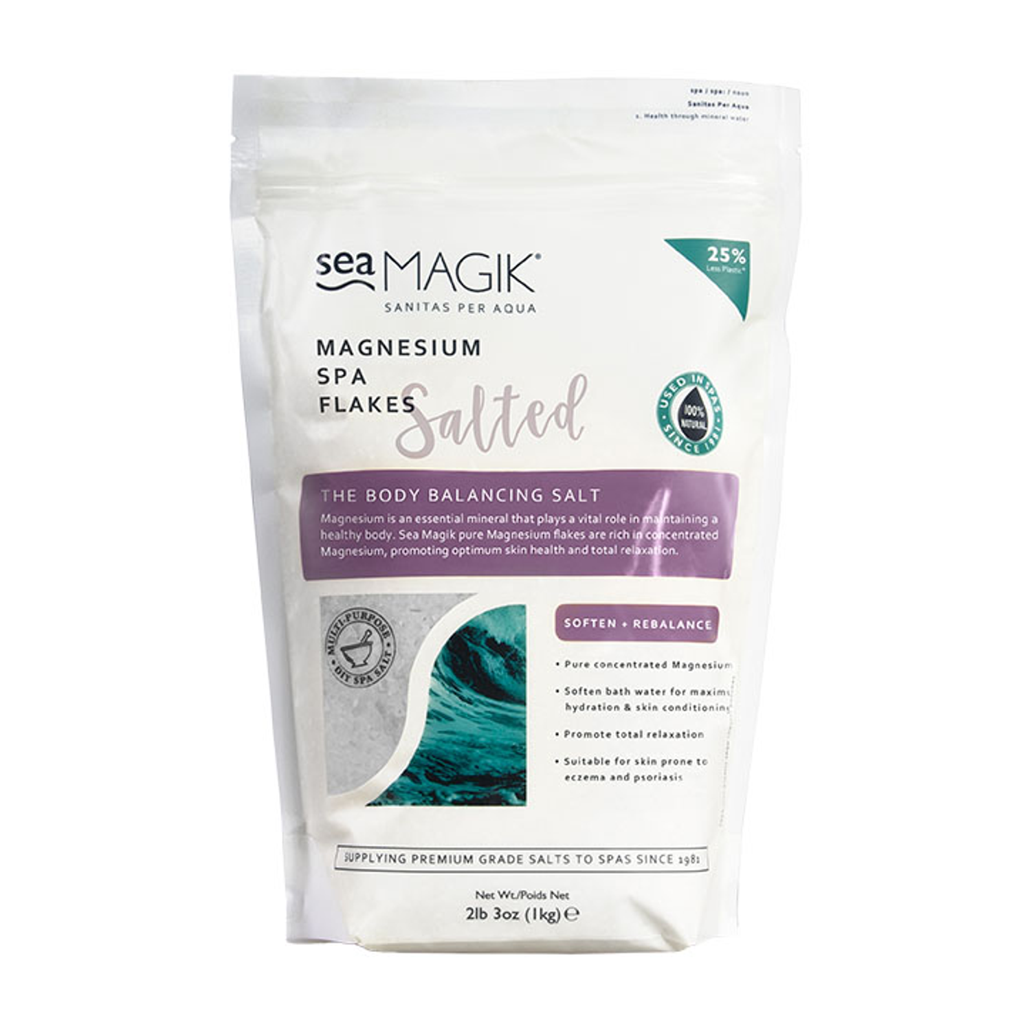 Sea Magik Salted Magnesium Spa Flakes Holland & Barrett
