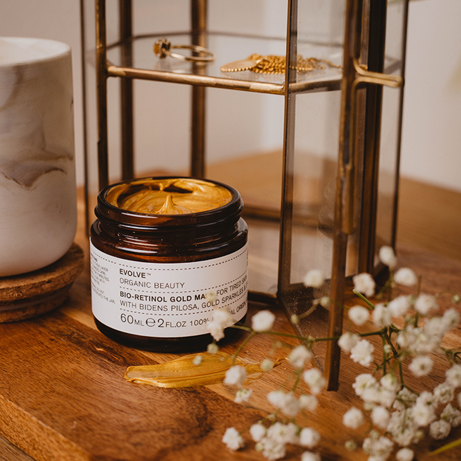 Bio Retinol Gold Mask 60ml Holland & Barrett