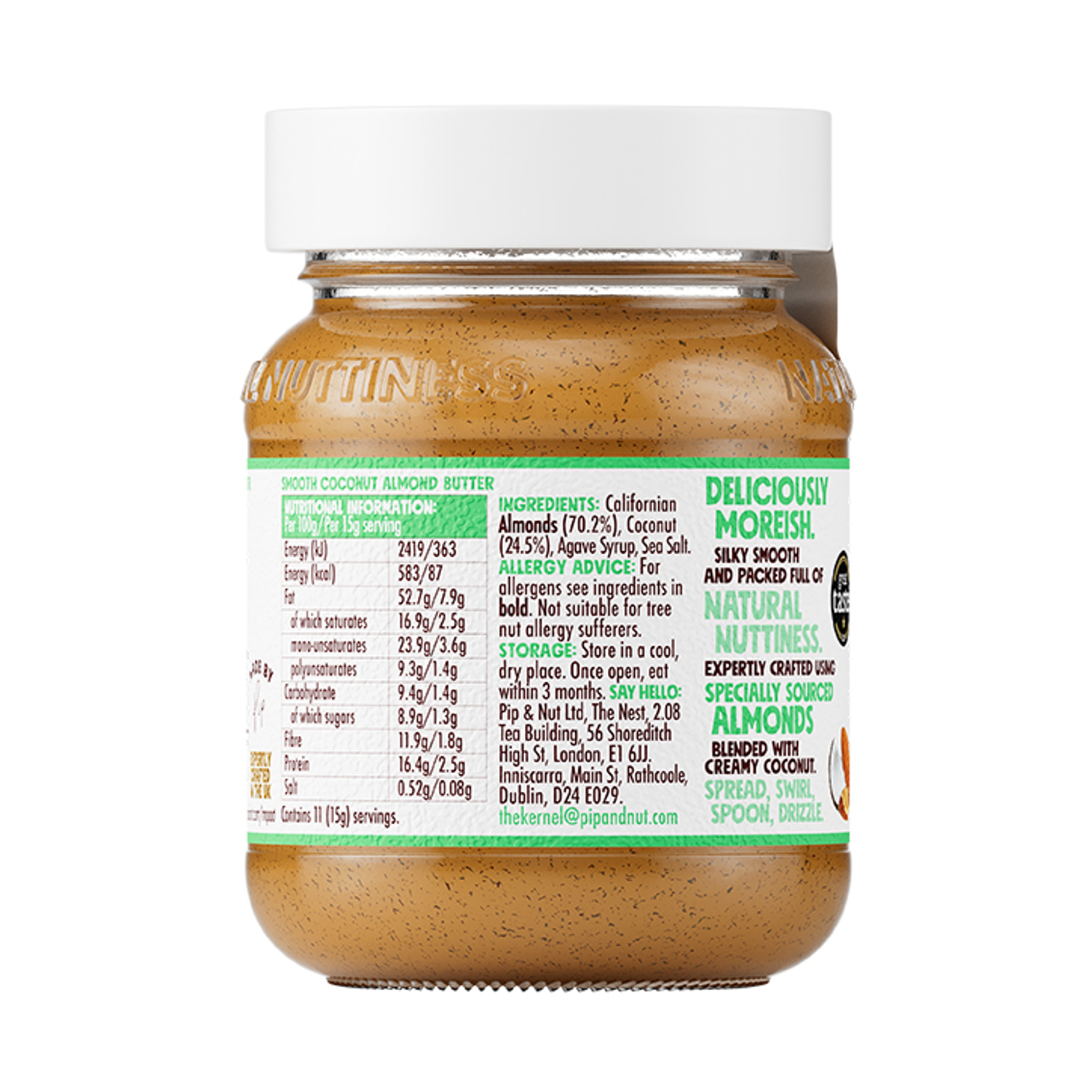 Pip & Nut Coconut Almond Butter 170g Holland & Barrett