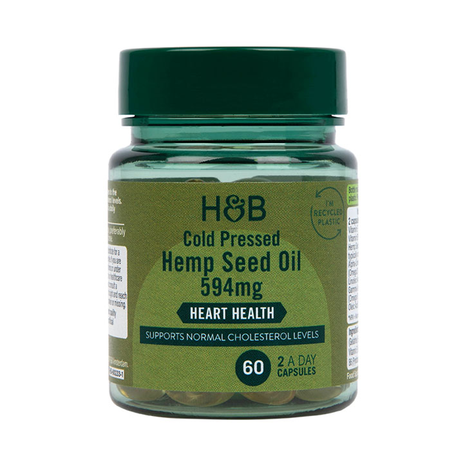 Holland & Barrett Hemp Seed Oil 60 Capsules Holland & Barrett