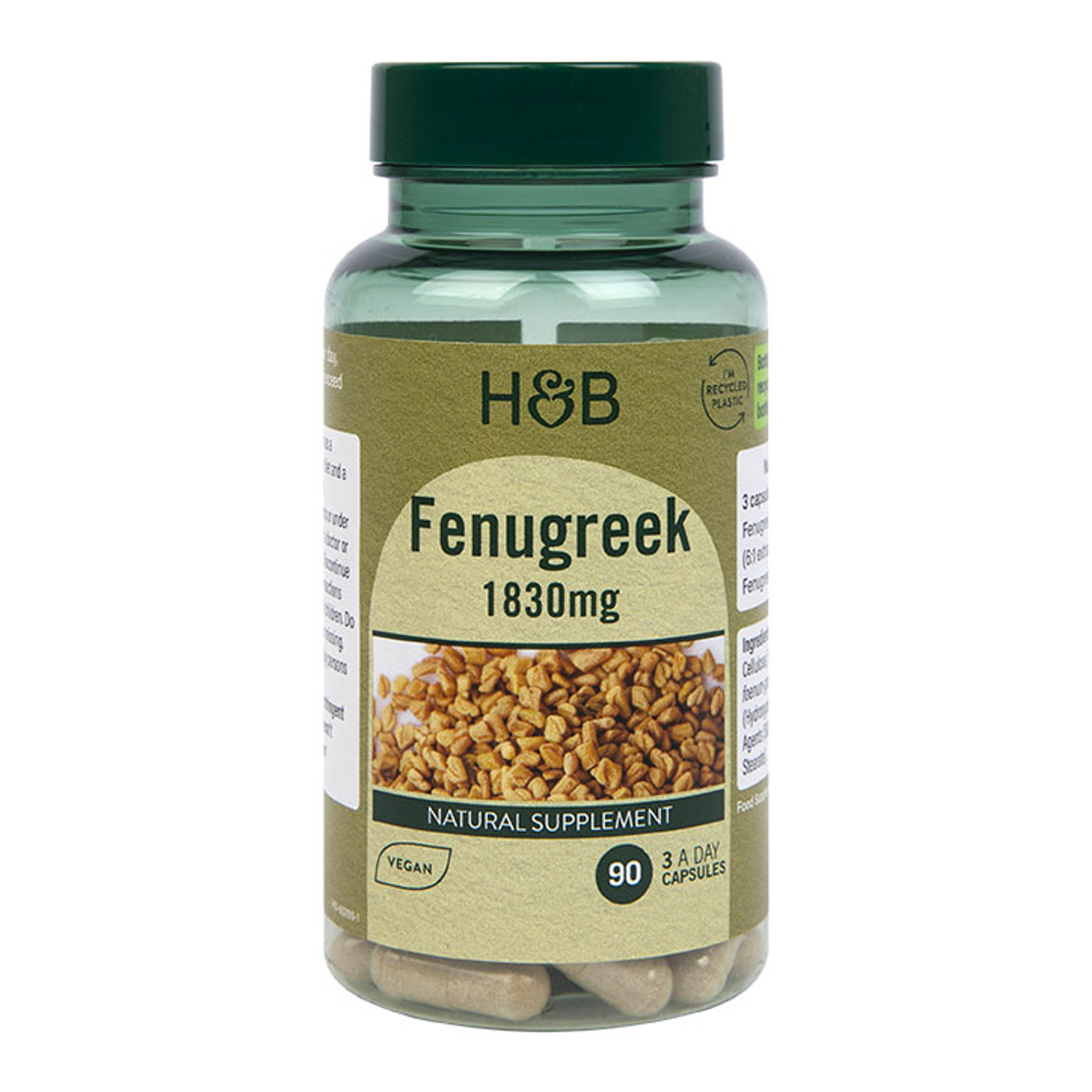 Nature's Garden Fenugreek Capsules Holland & Barrett