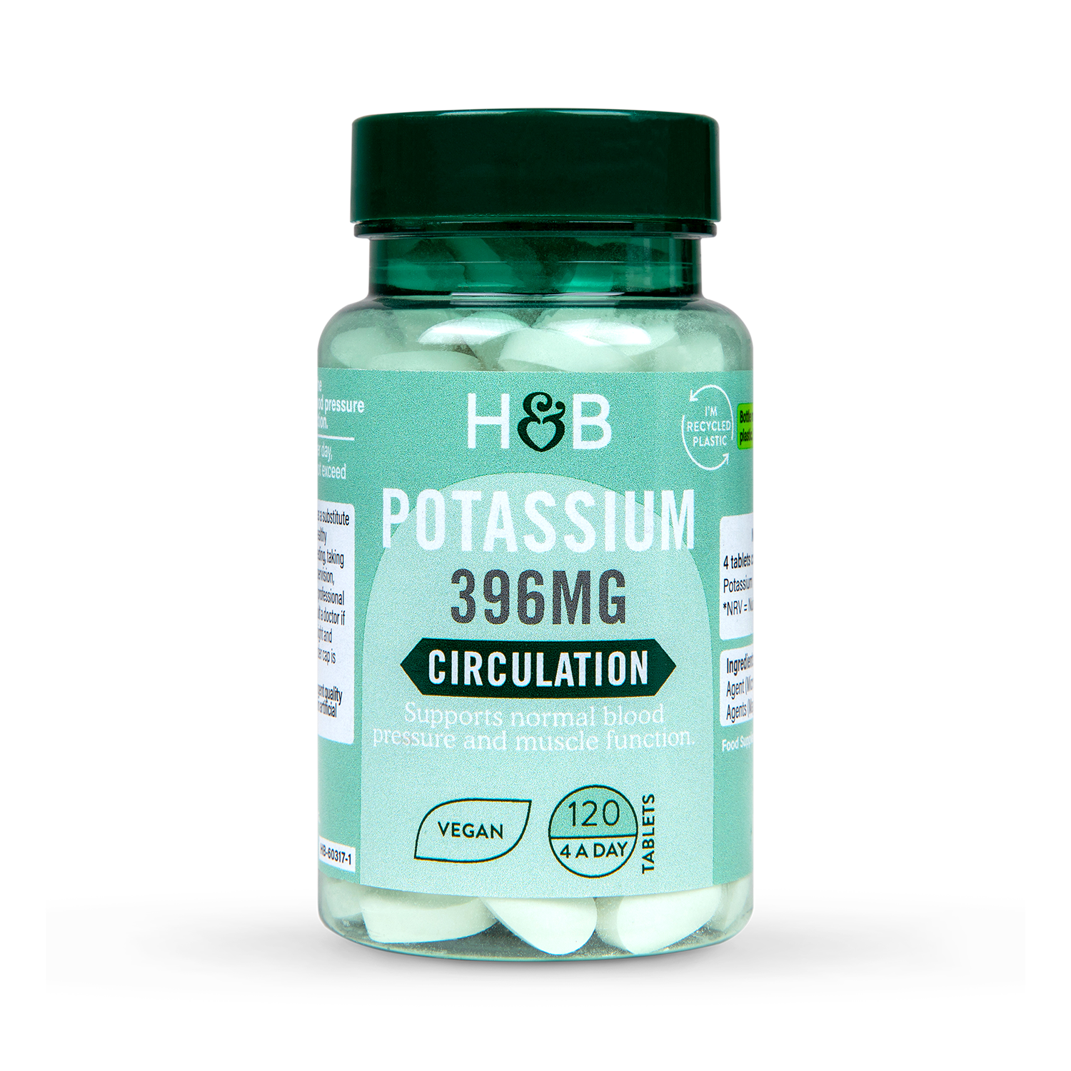 Holland & Barrett Potassium 120 Tablets