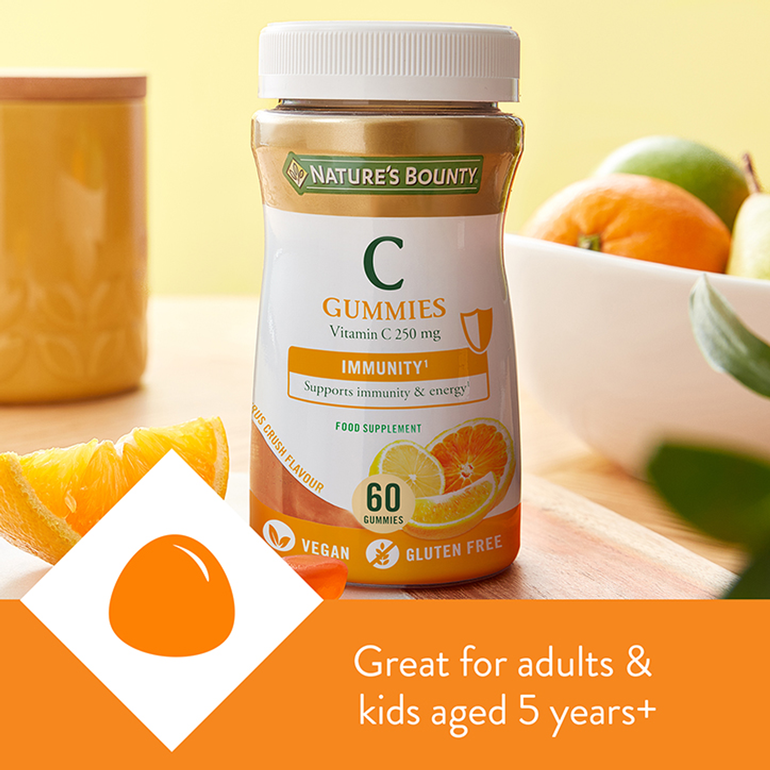 Nature’s Bounty® Vitamin C 60 Gummies Holland & Barrett