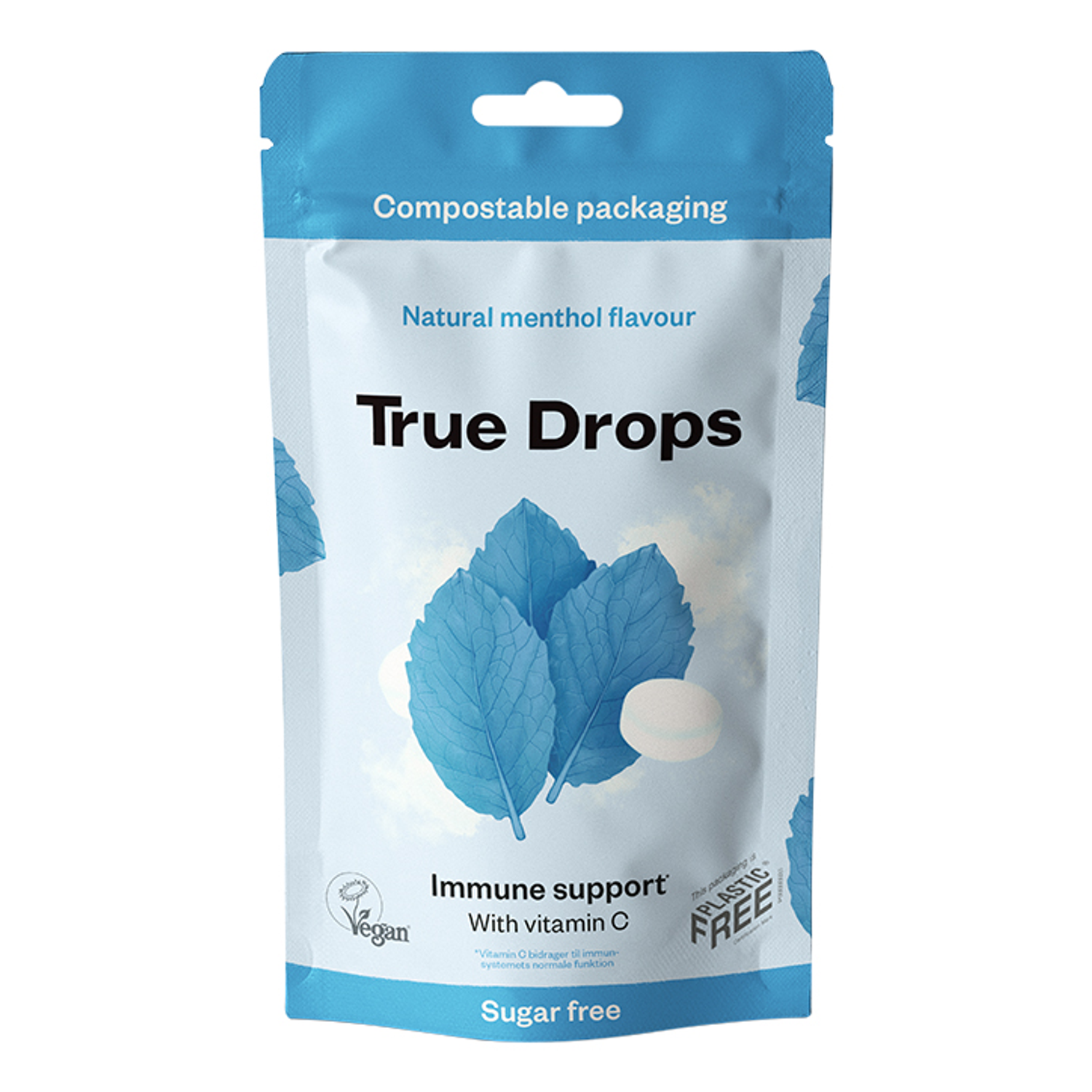 True Drops Natural Menthol Flavour Lozenges 70g Holland & Barrett