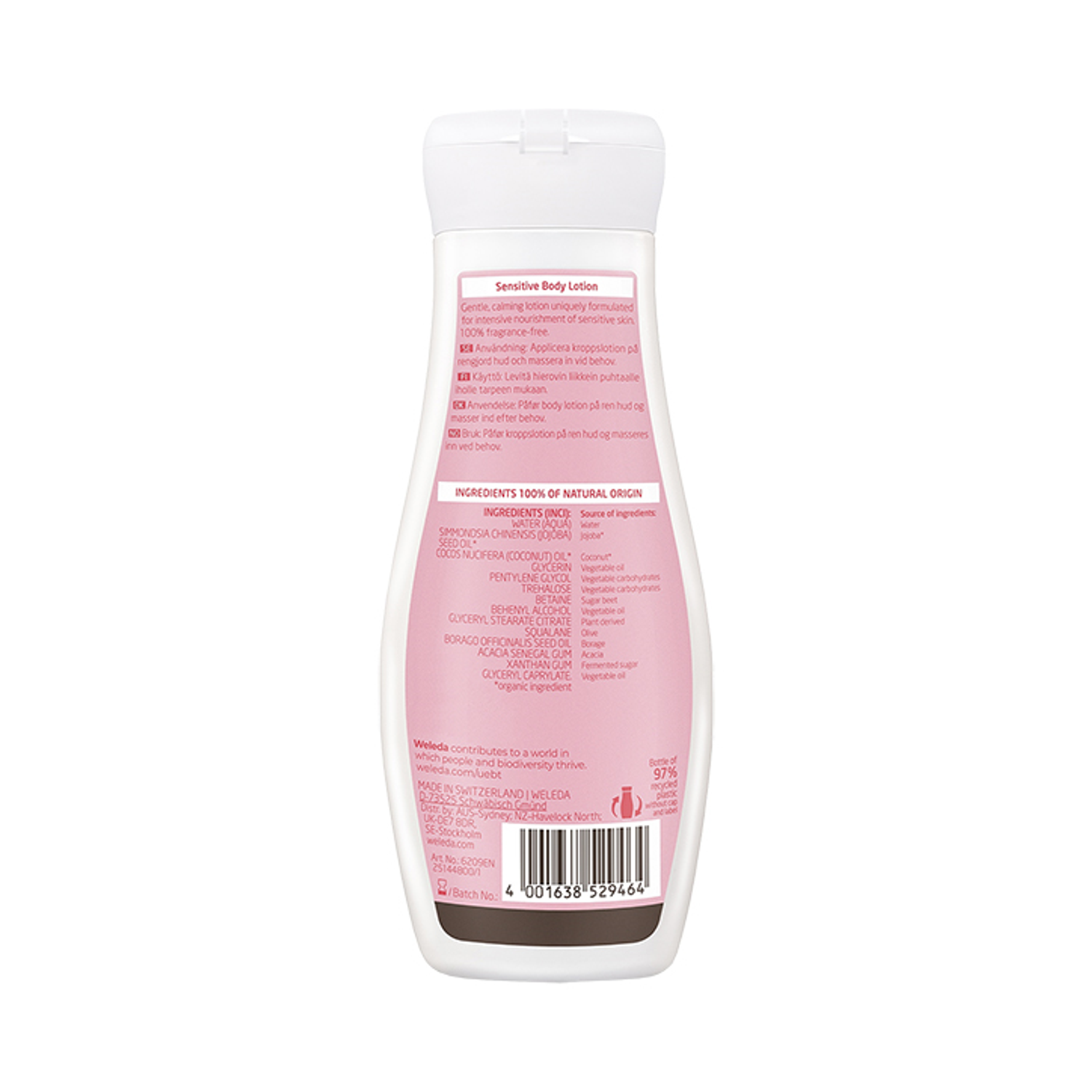 Sensitive Body Lotion Holland & Barrett