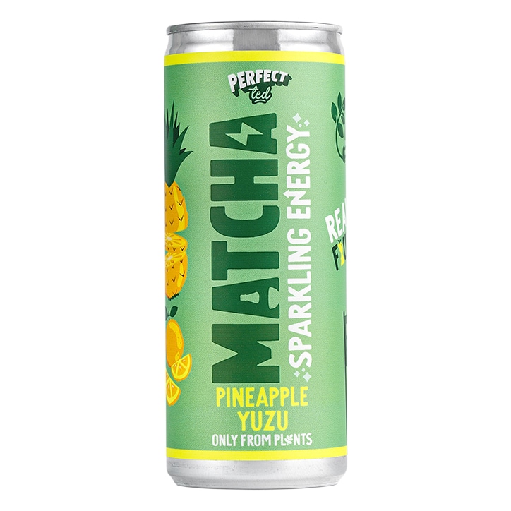 PerfectTed Matcha Pineapple Yuzu Energy Drink 250ml-1