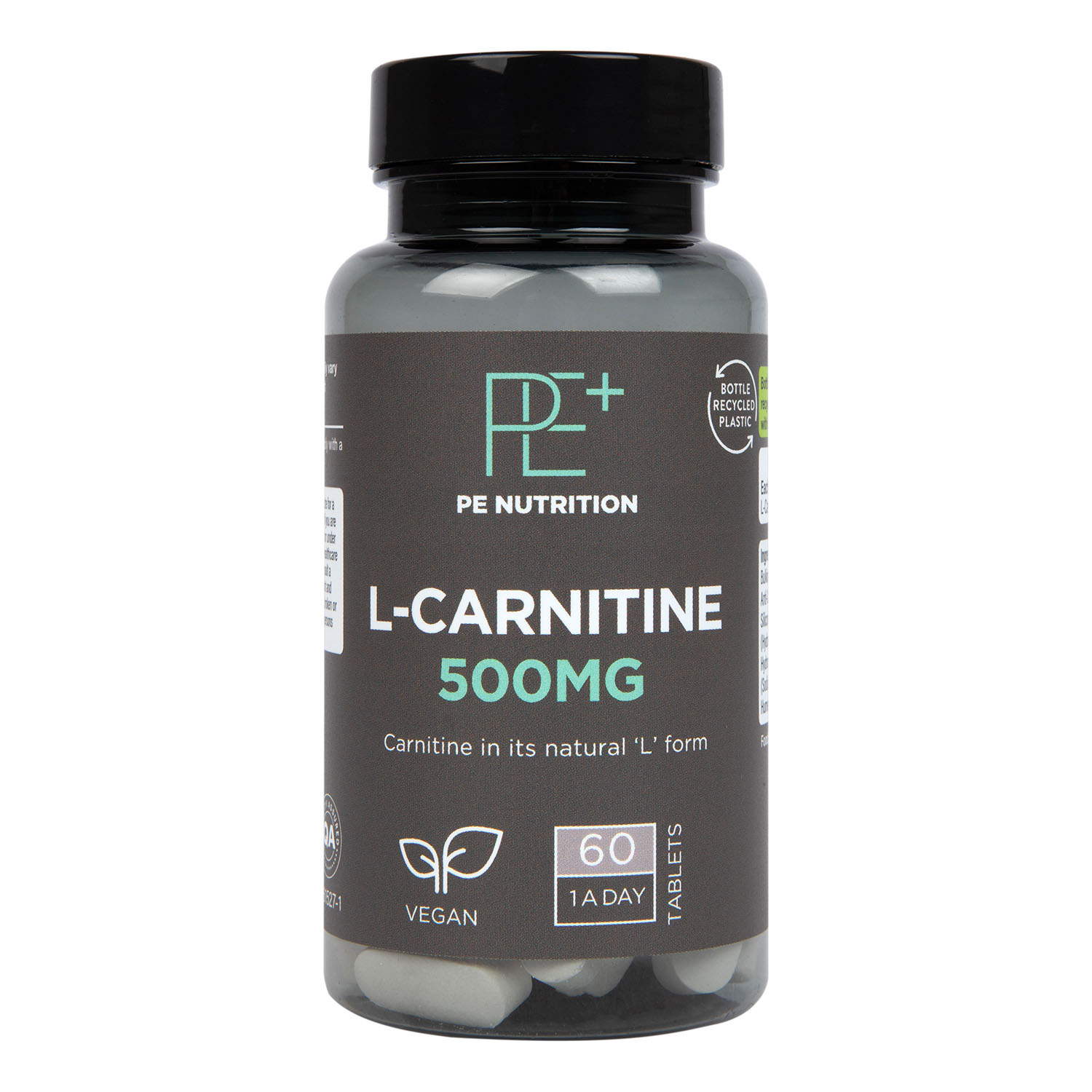 PE Nutrition L-Carnitine 60 Tablets 500mg | Holland & Barrett