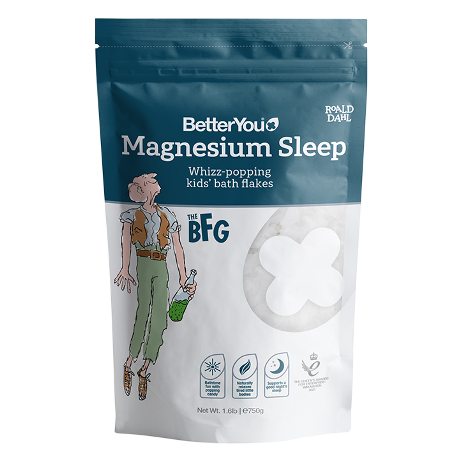 BetterYou Magnesium Sleep Kid's Bath Flakes 750g Holland & Barrett