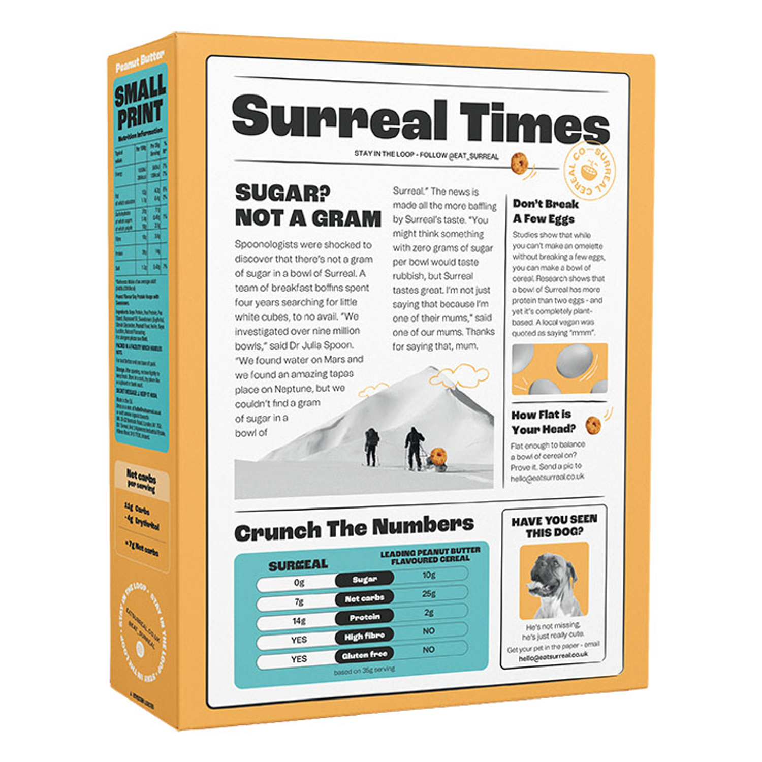 Surreal High Protein Cereal Peanut Butter 240g Holland & Barrett