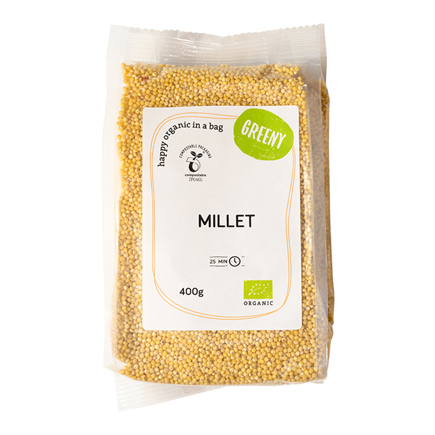 Greeny Organic Millet 400g Holland & Barrett