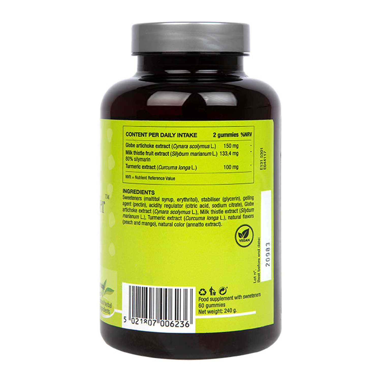 New Nordic Active Liver 60 Gummies Holland & Barrett