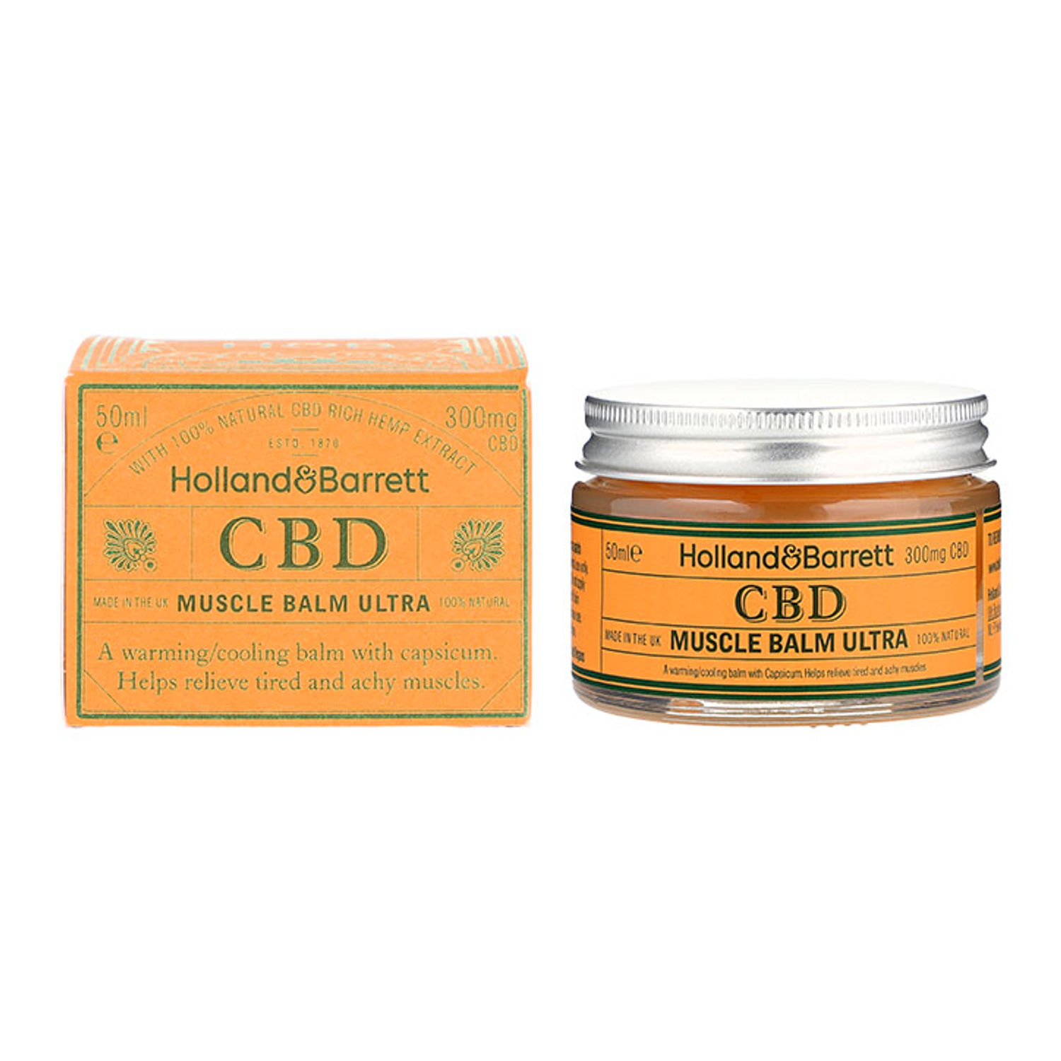 TR Groove　CBD BALM 50g Hemptouch Soothing CBD Skin Balm, 50 ml - Ecco Verde Online Shop