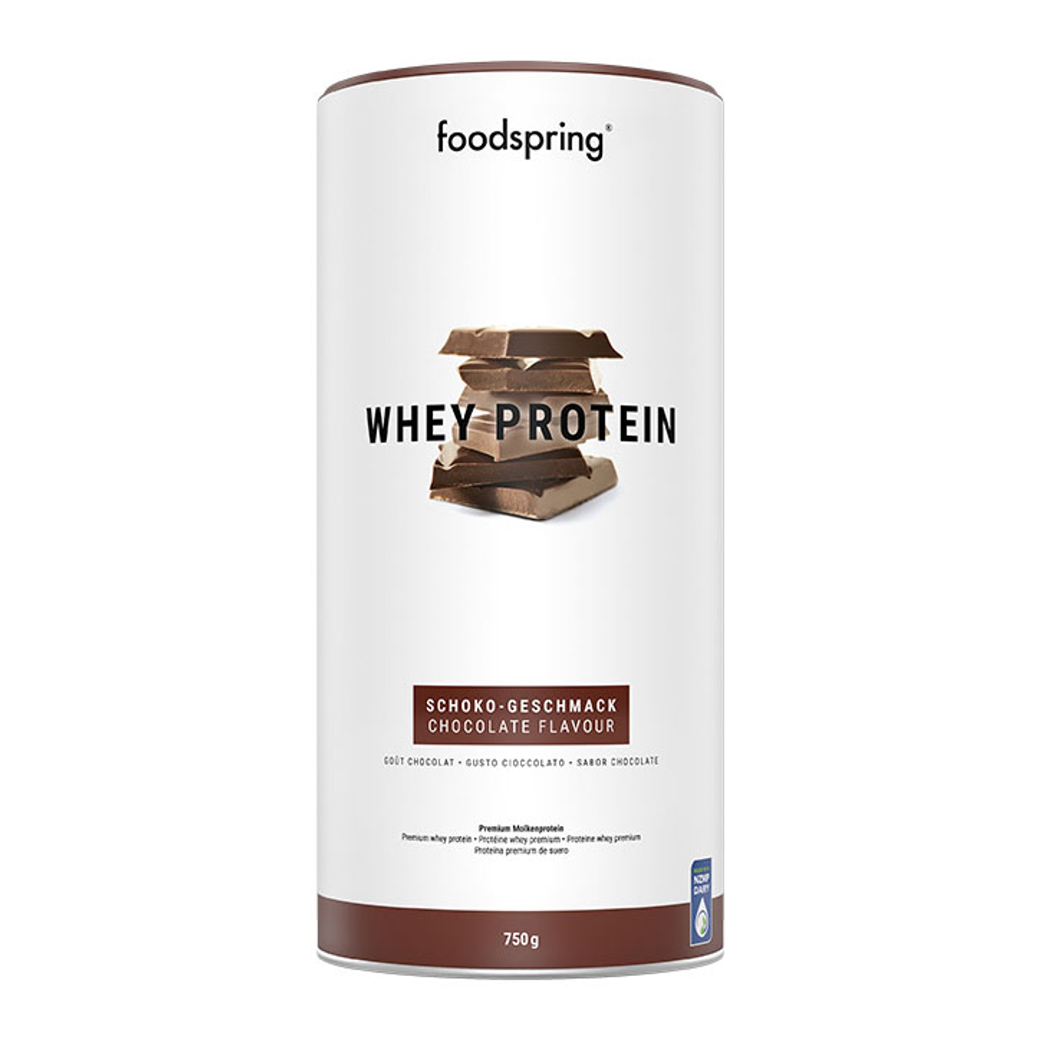 Foodspring Whey Protein Chocolate 750g Holland & Barrett
