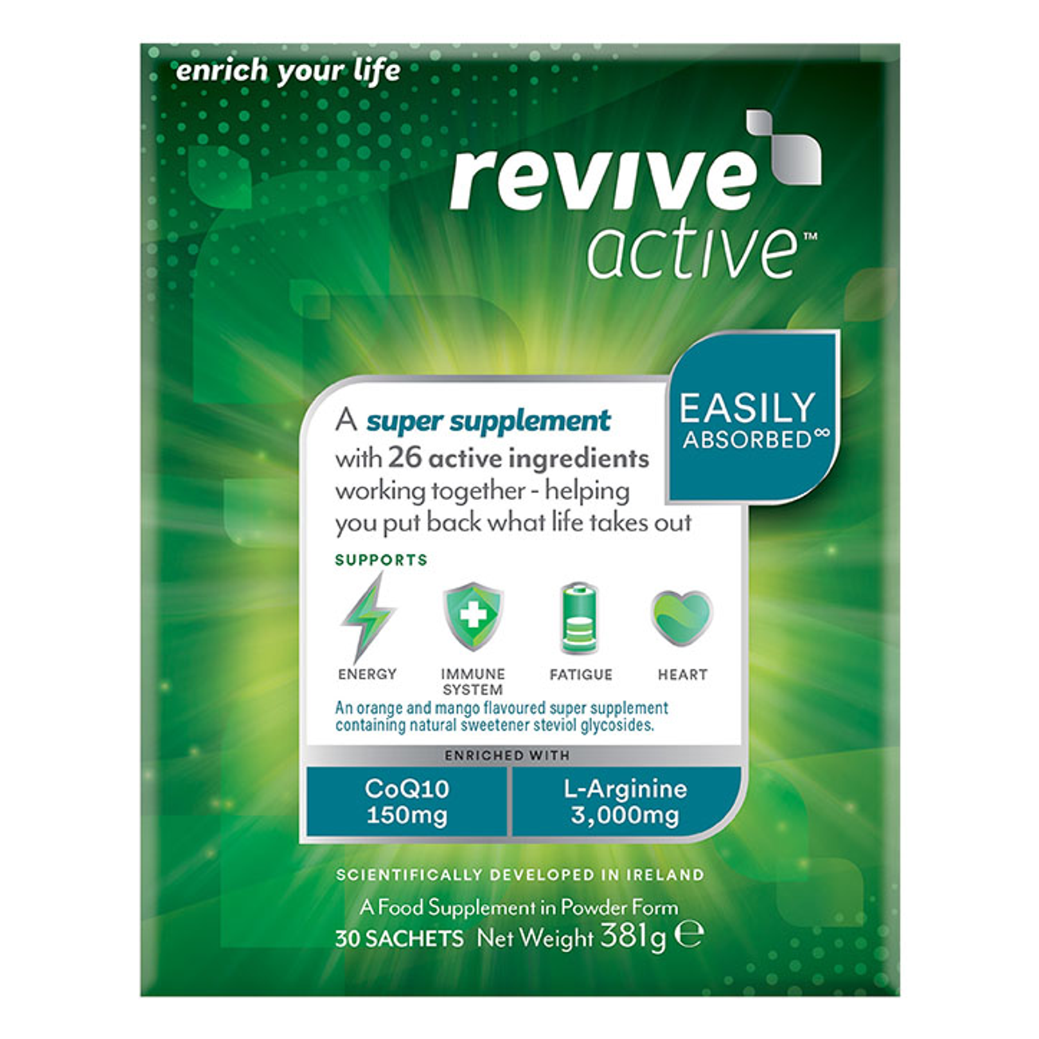 Revive Active Original 30 Sachets Holland & Barrett