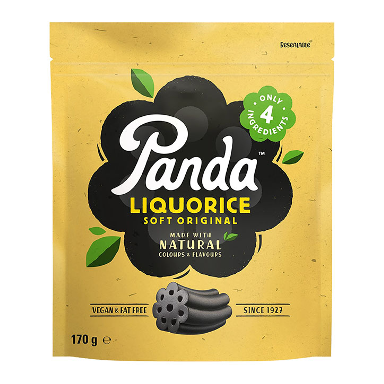 Panda All Natural Soft Liquorice 170g Holland & Barrett