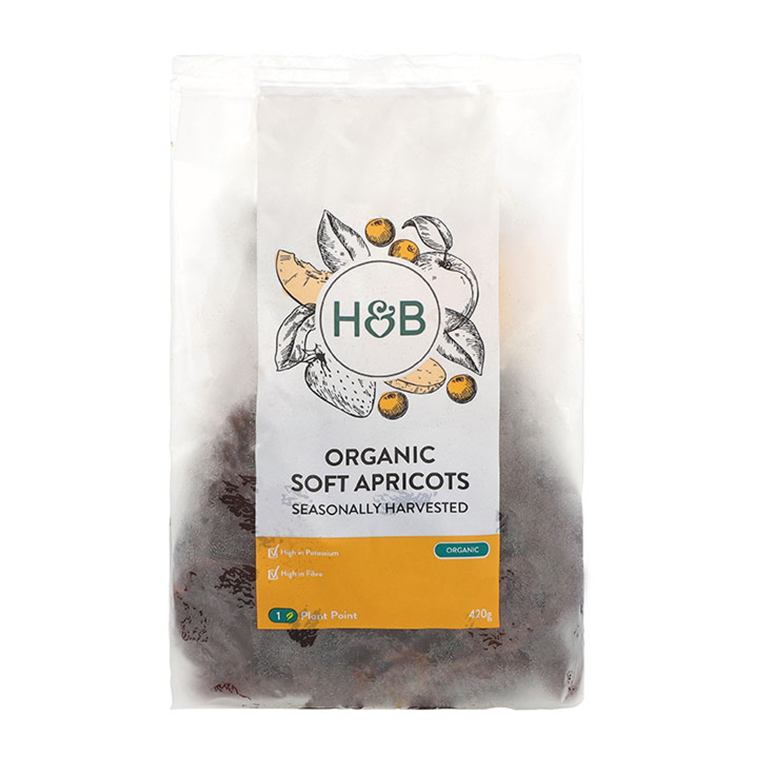 Holland & Barrett Organic Soft Apricots