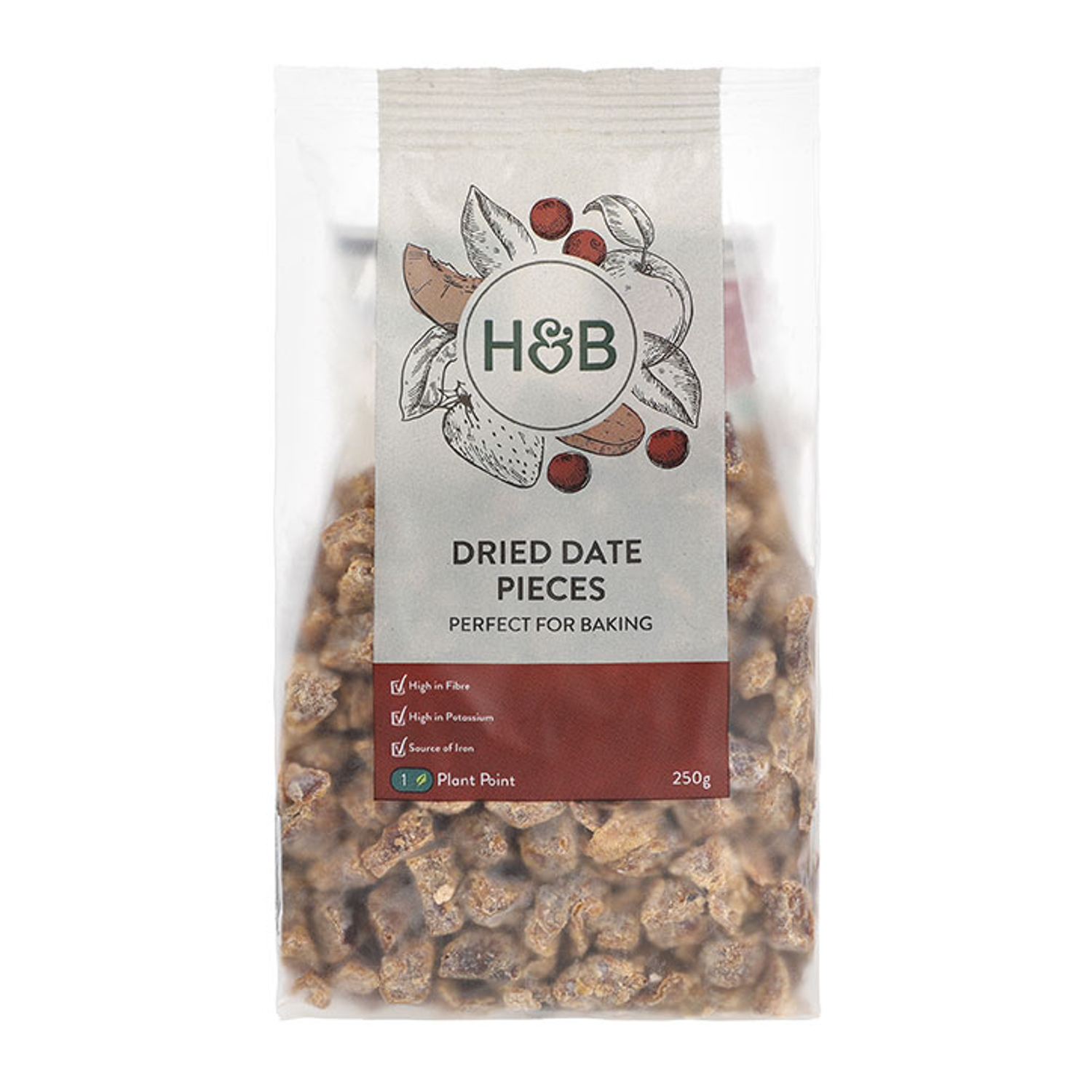 Holland & Barrett Chopped Dried Dates 250g Holland & Barrett