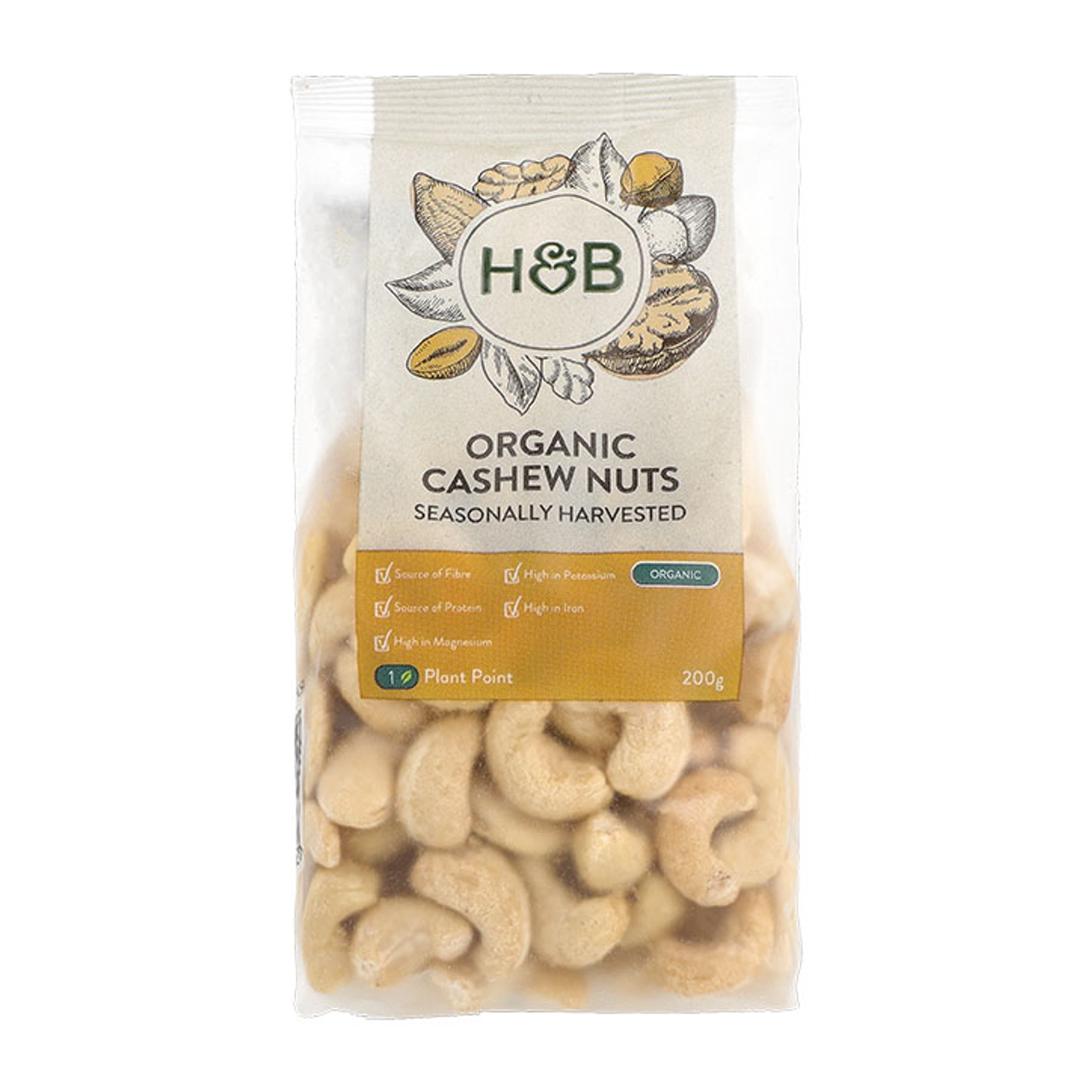 Holland & Barrett Organic Cashew Nuts Holland & Barrett