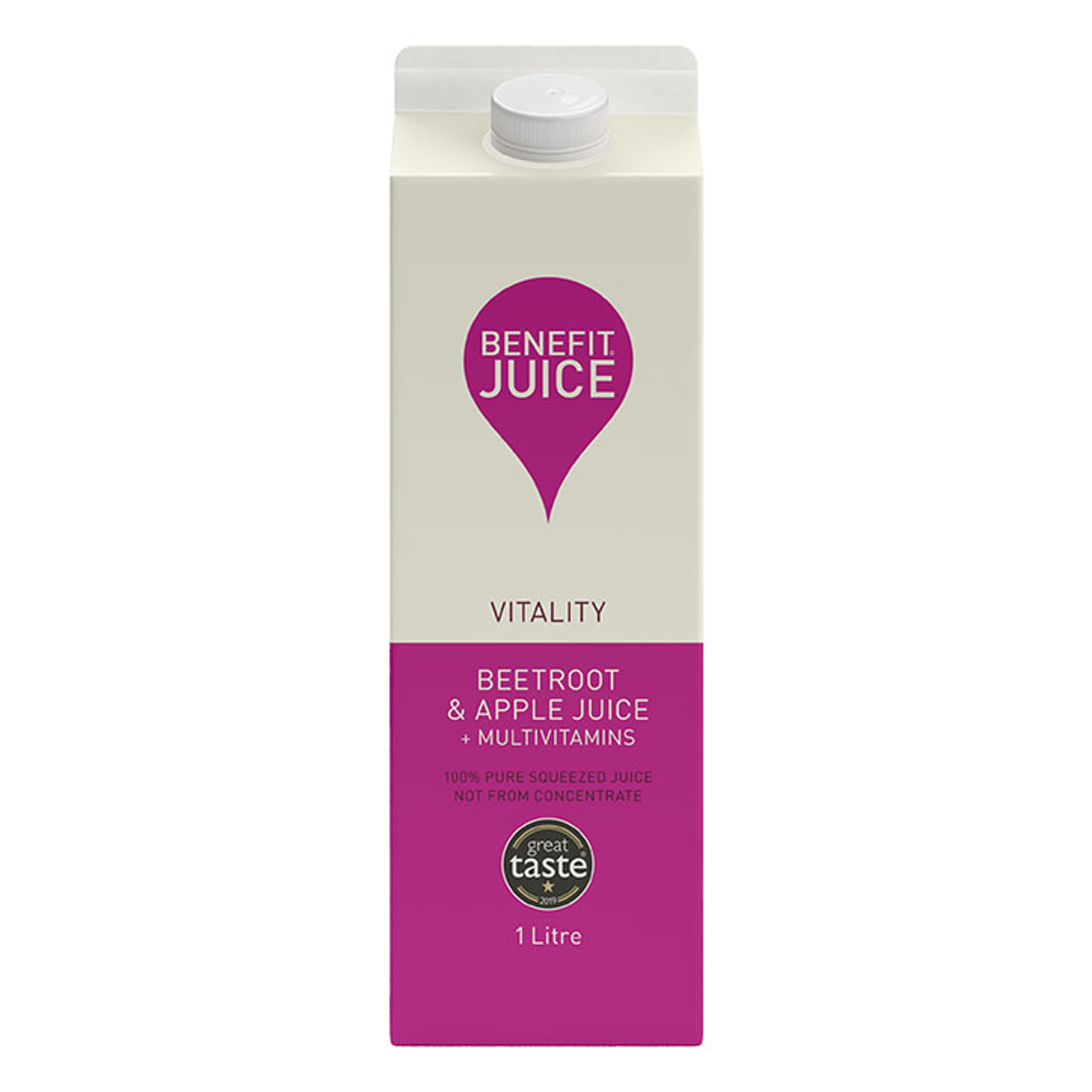 Benefit Beetroot & Apple Juice + Multivitamins 1L Holland & Barrett