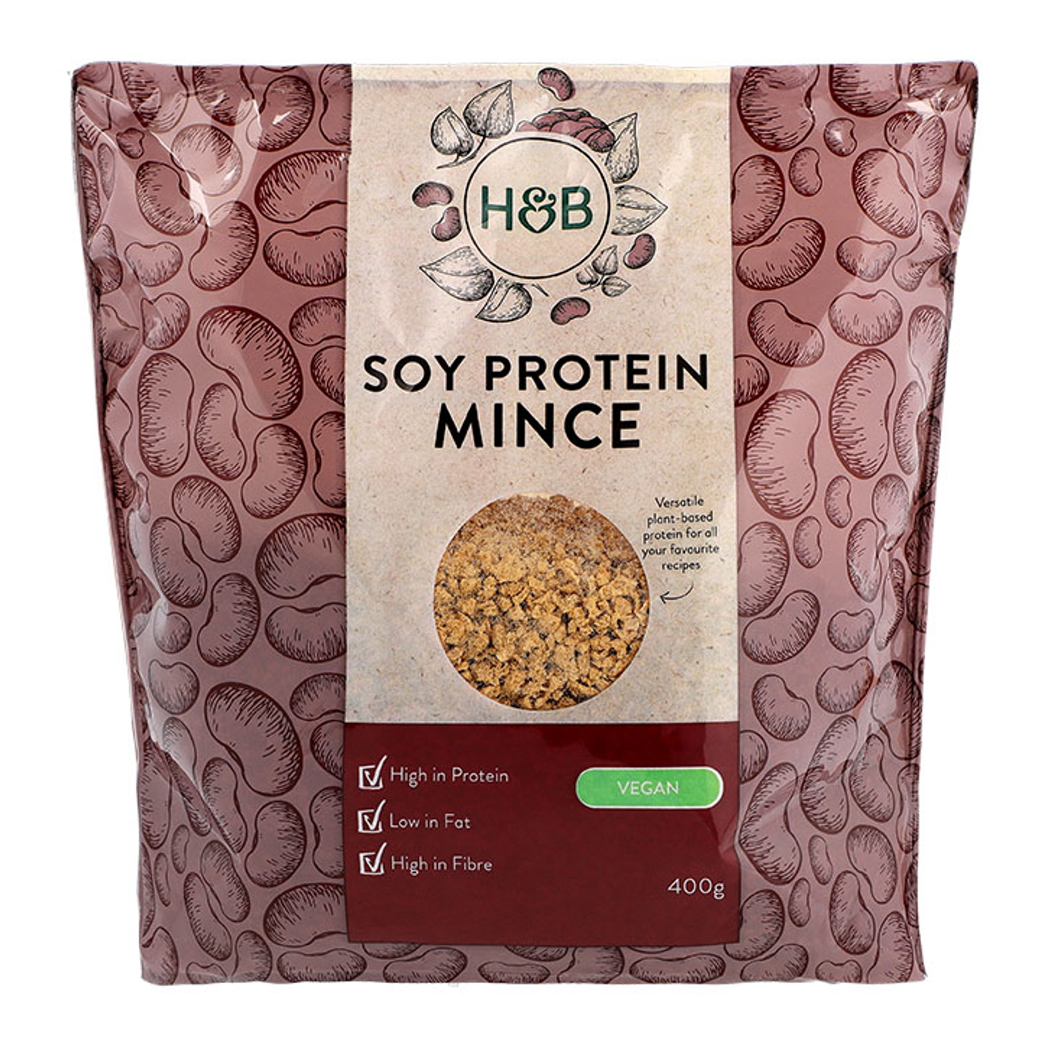 Holland & Barrett Soy Protein Mince 400g Holland & Barrett