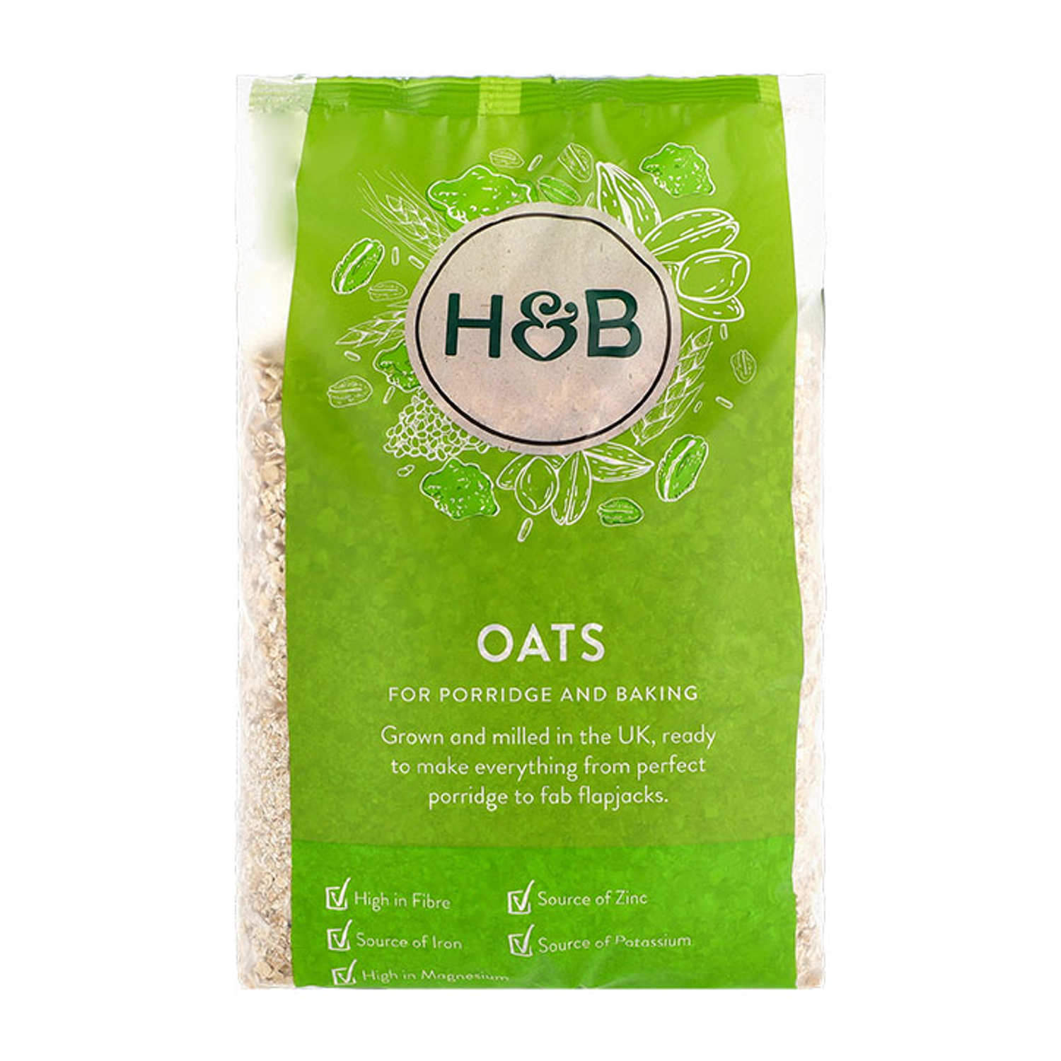 Holland & Barrett Oats 1kg Holland & Barrett