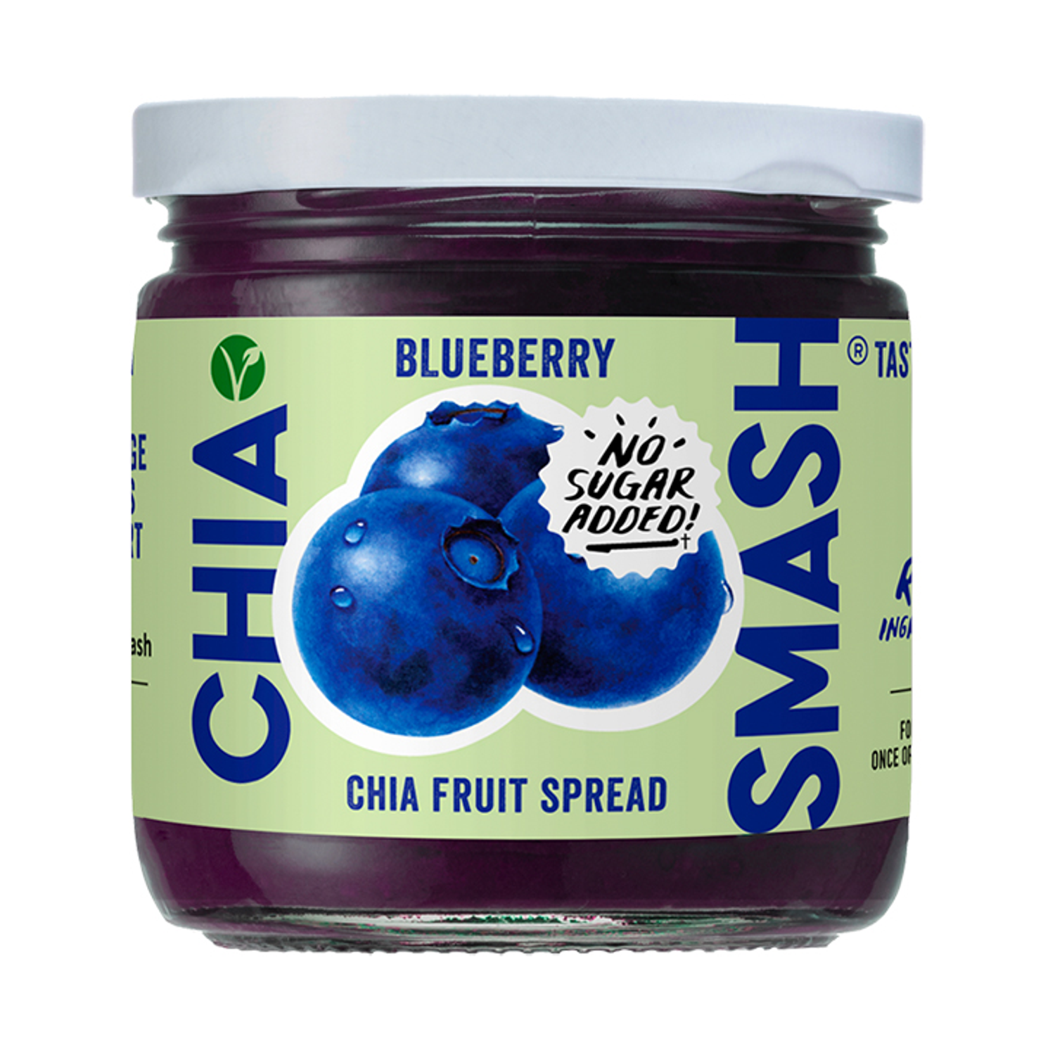 Chia Smash Blueberry Fruit Spread 227g Holland & Barrett