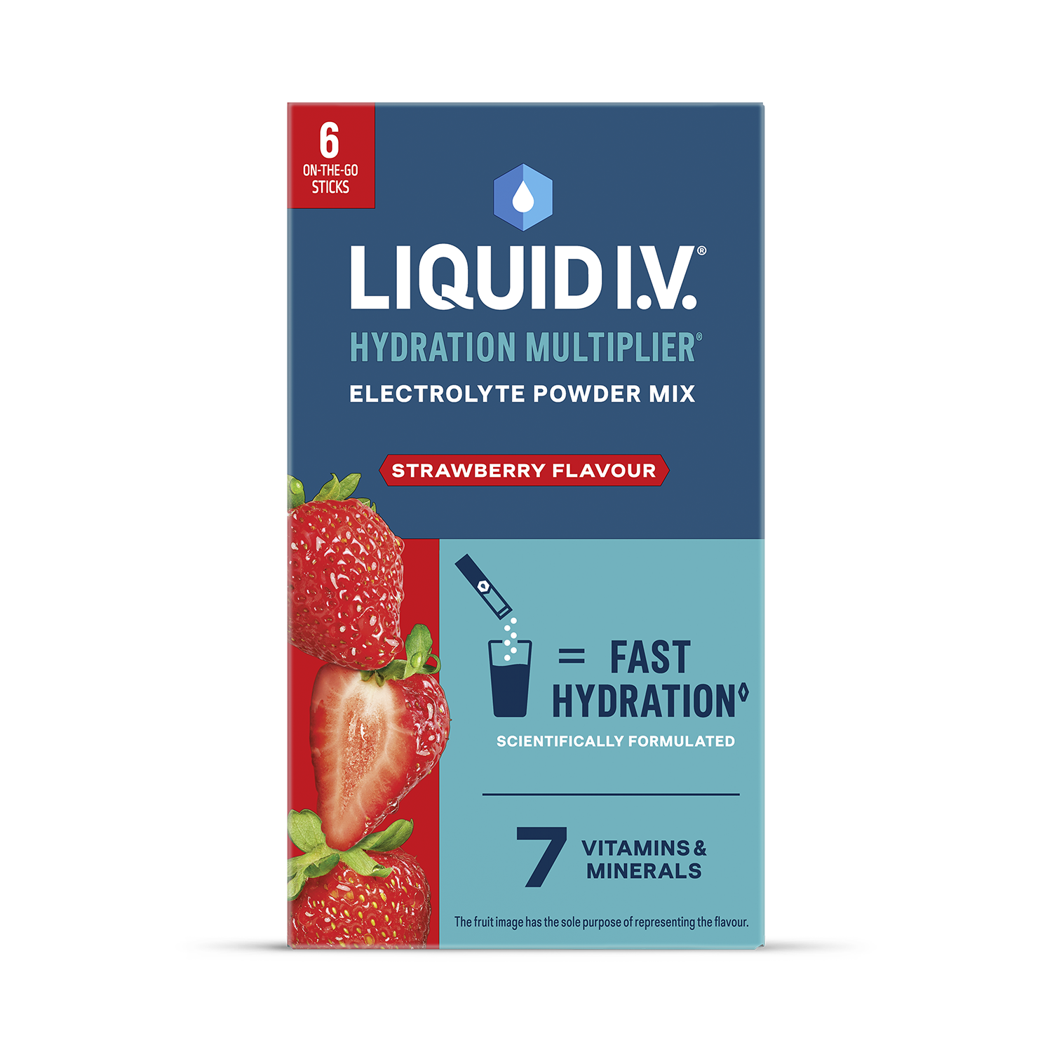 Liquid I.V. Hydration Electrolyte Powder Mix 6 Sachets