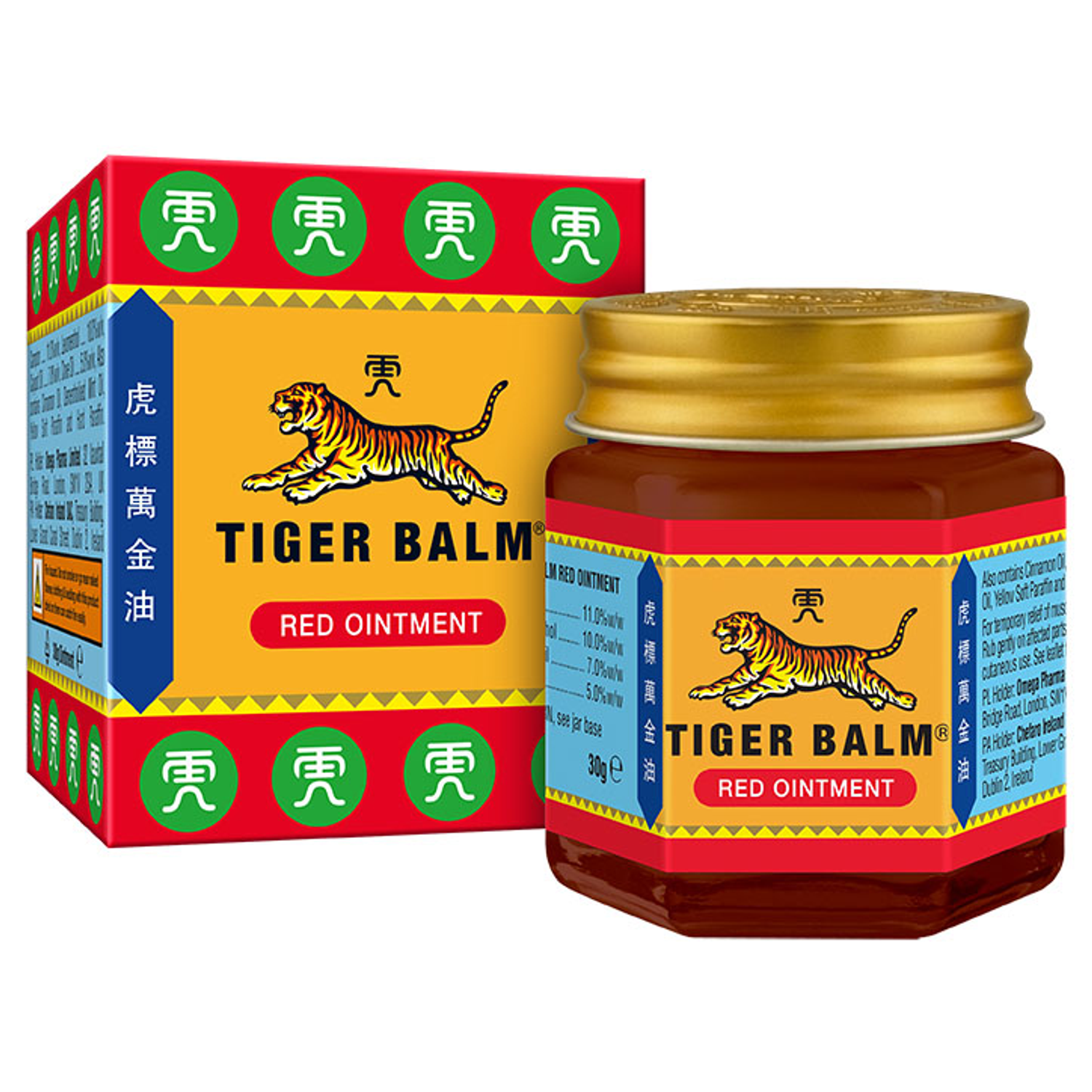 Tiger Balm Red Ointment 30g | Holland & Barrett