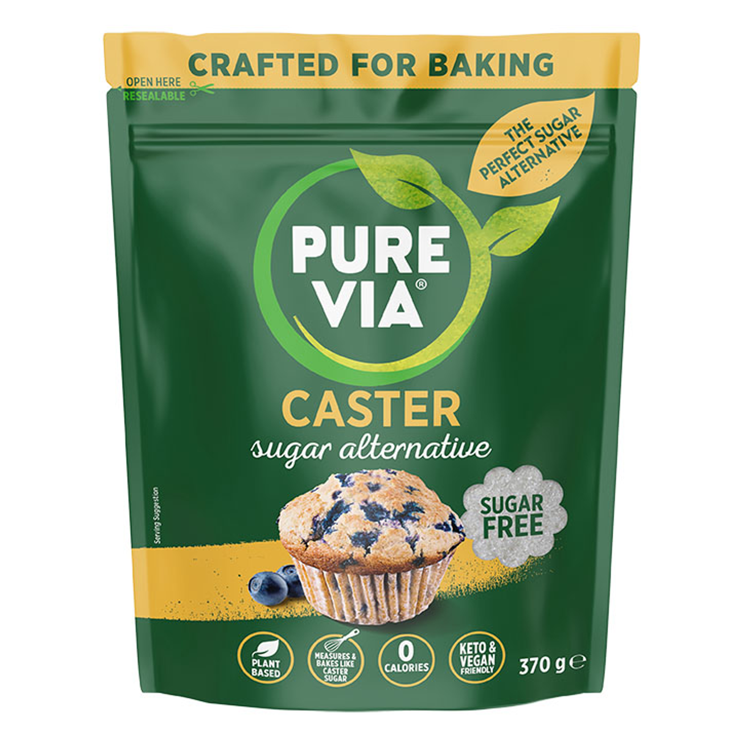 Pure Via Caster Stevia Based Sugar Alternative Holland & Barrett