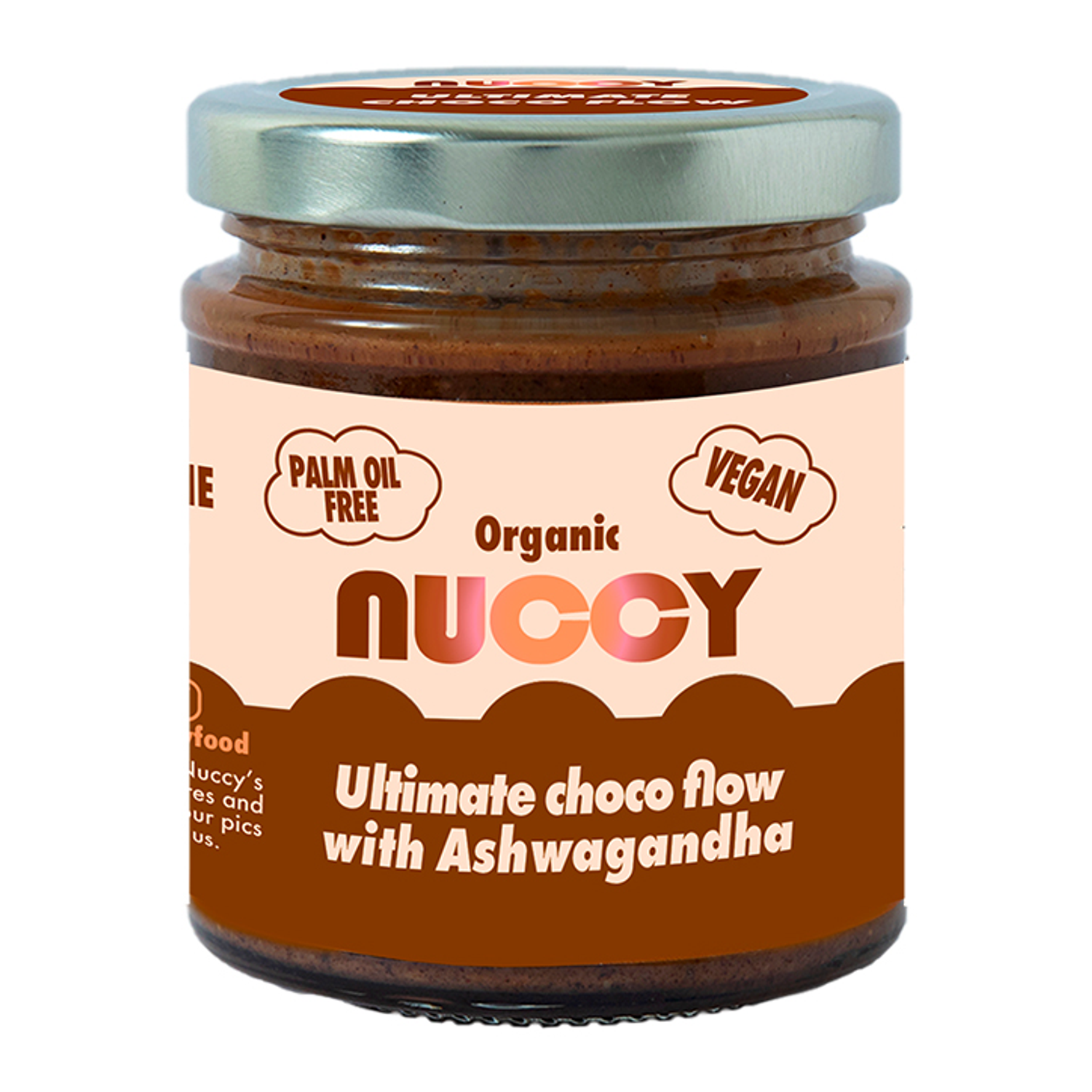 Nuccy Ashwagandha Chocolate Hazelnut Butter 170g Holland & Barrett