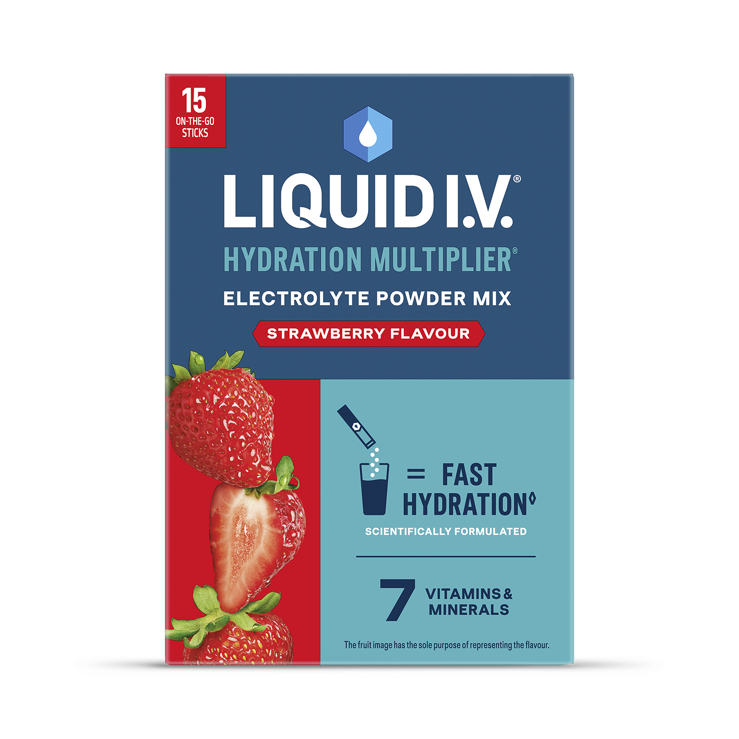 Liquid I.V. Hydration Electrolyte Powder Mix 15 Sachets