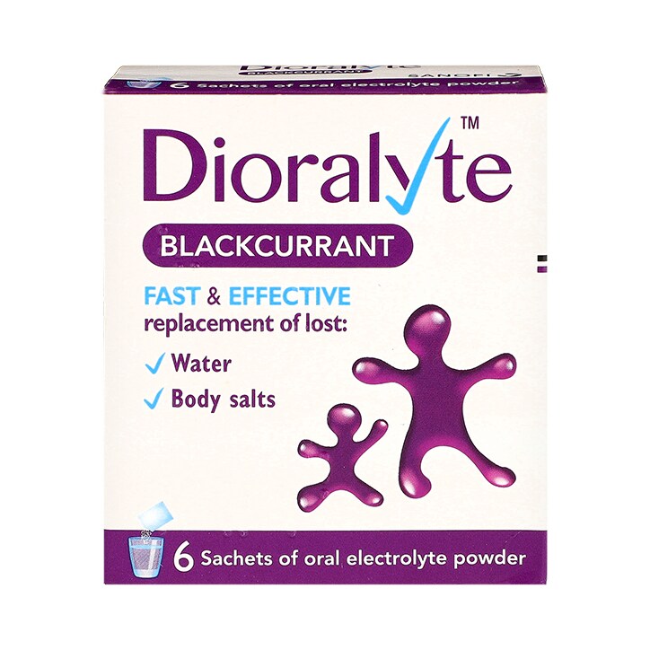 Dioralyte Blackcurrant 6 Sachets