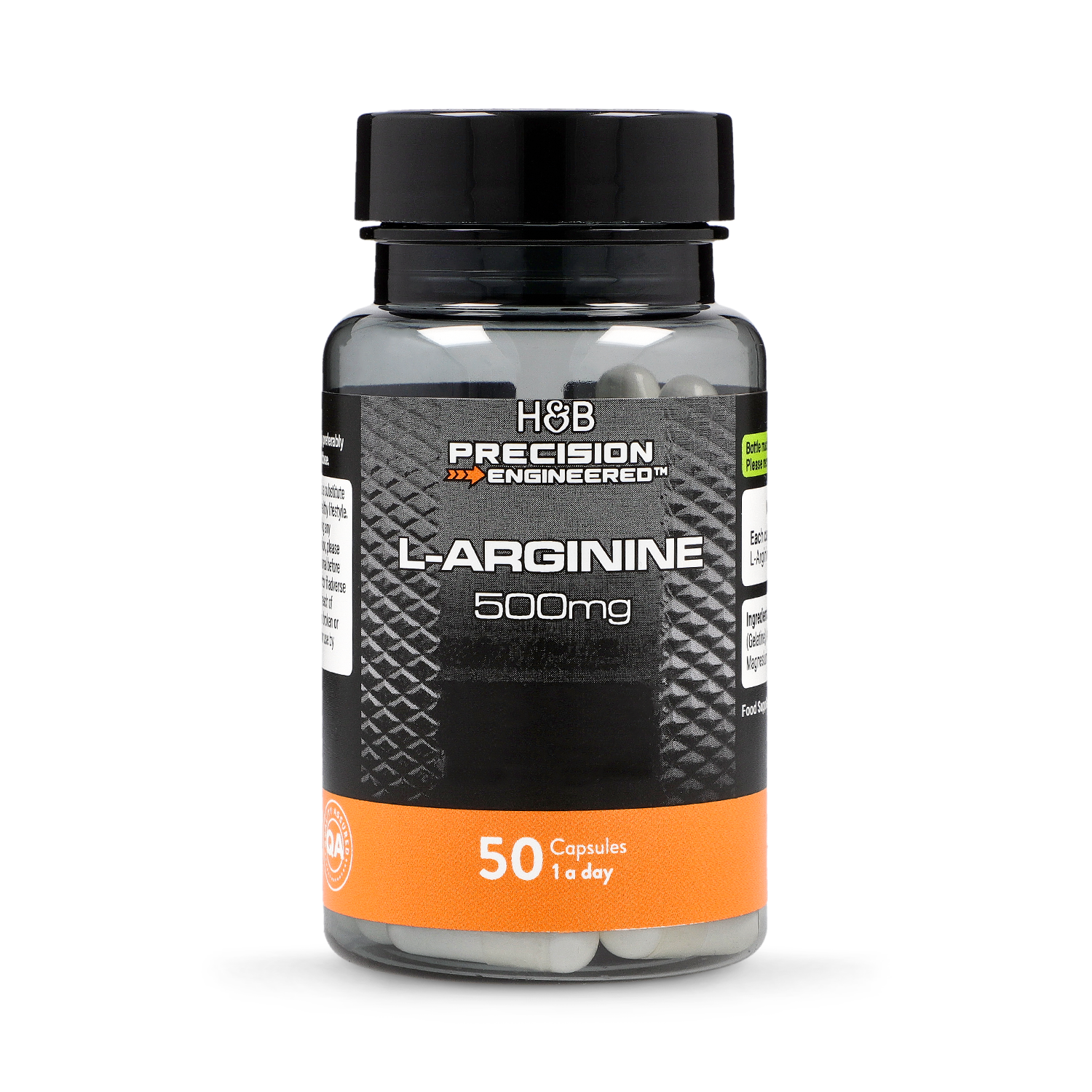 precision engineered l carnitine L-Arginine - 500mg 50 Capsules | Amino Acids