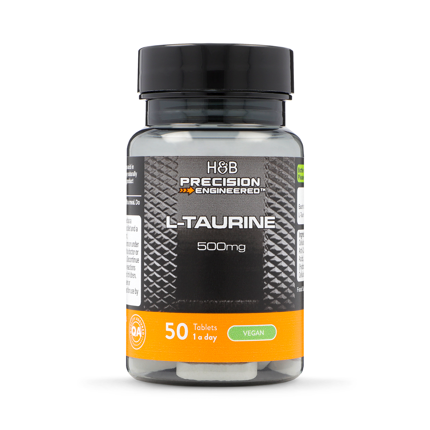 Taurine 500mg 50 Tablets