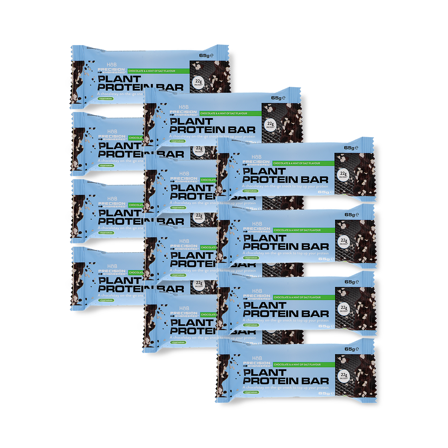 Plant Protein Bar Dark Chocolate Seasalt