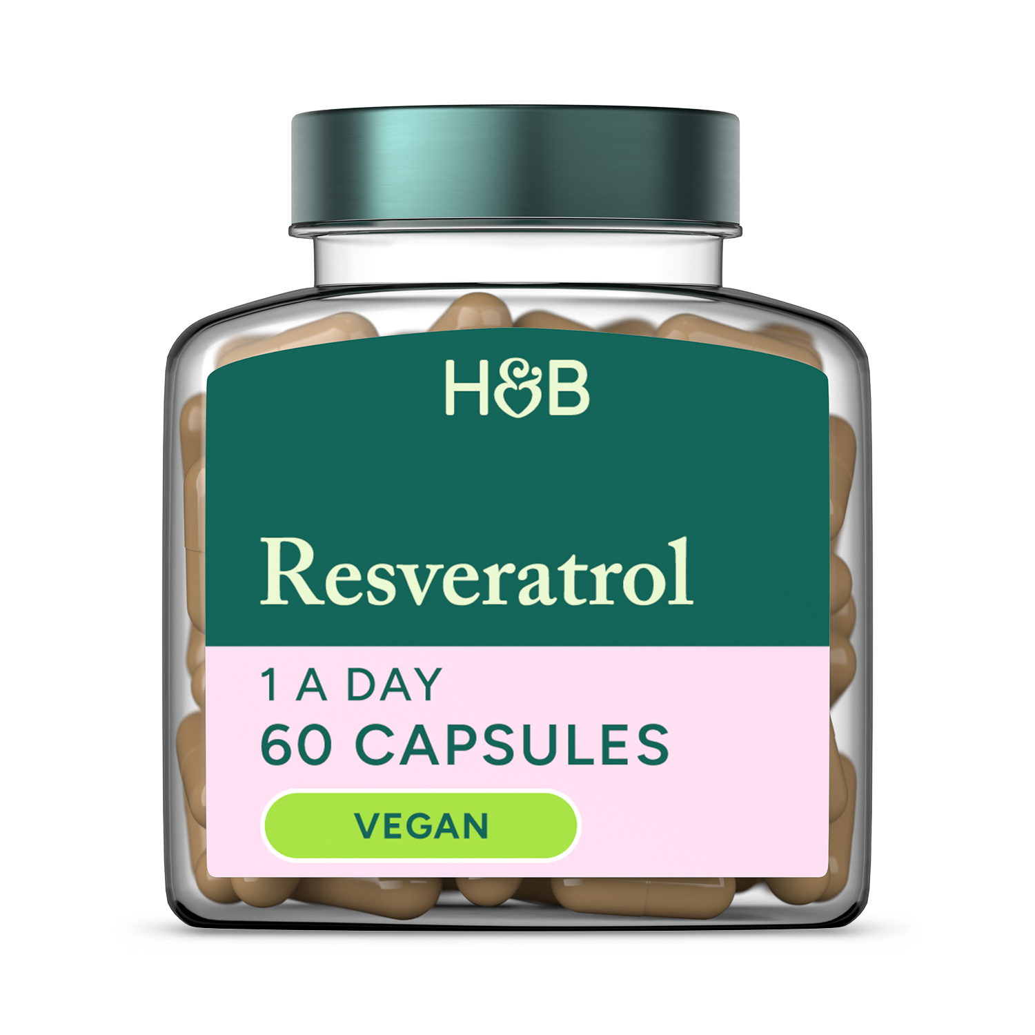 Holland & Barrett Resveratrol 225mg with Red Wine Extract 10mg 60 Capsules