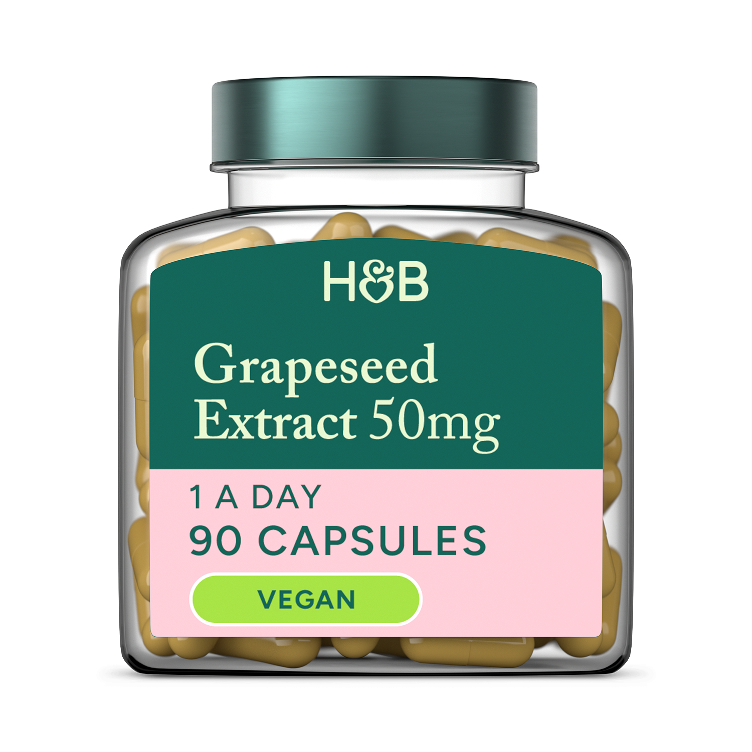 Holland & Barrett Grapeseed Extract 50mg 90 Capsules