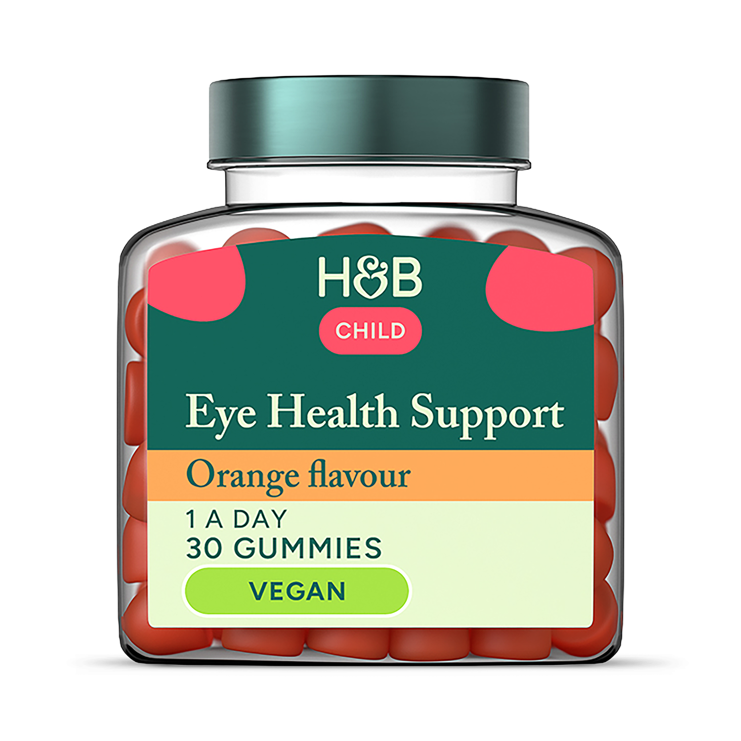 Holland and Barrett Kids Lutein Orange Flavour 30 Gummies
