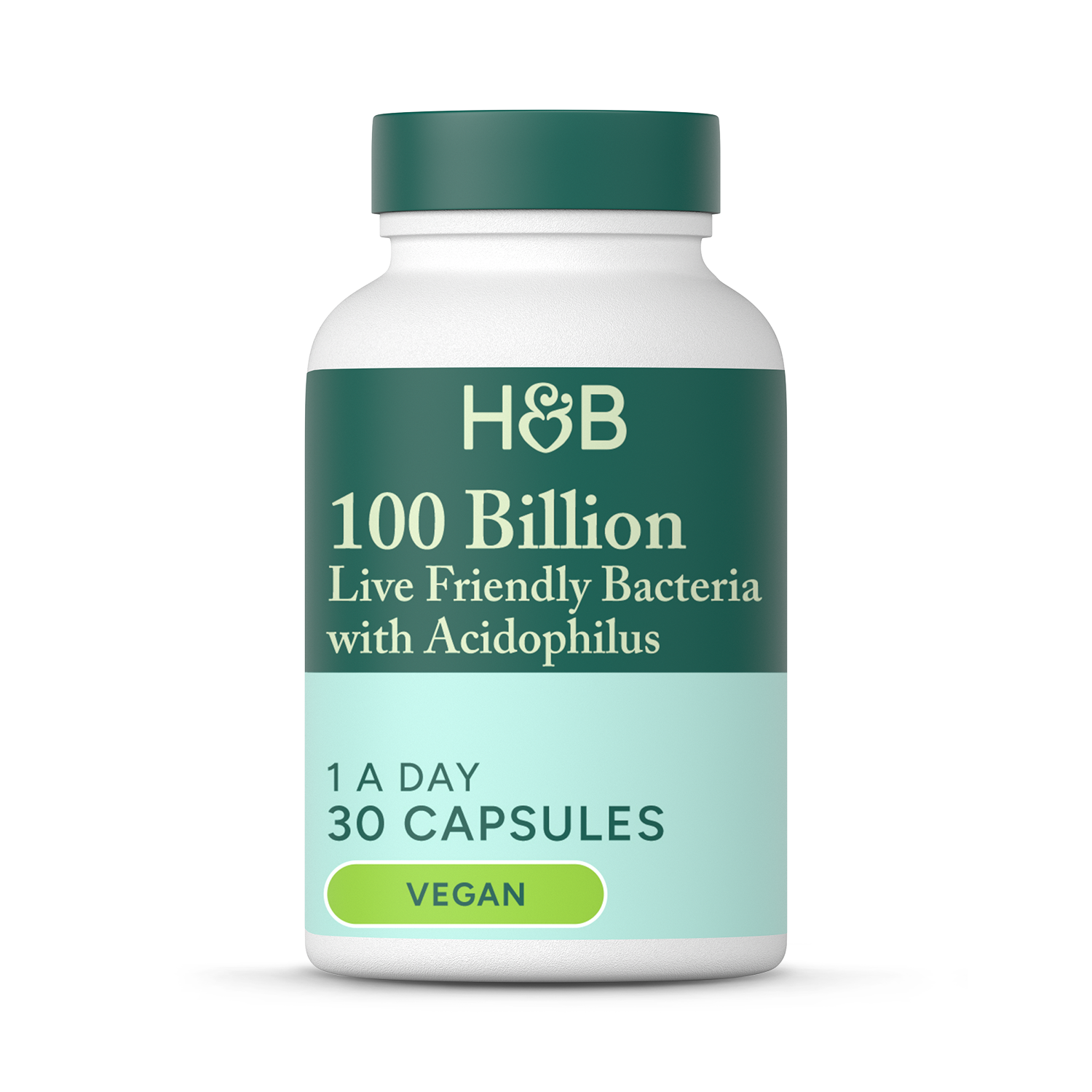 Holland & Barrett Friendly Bacteria 100 Billion 30 Capsules