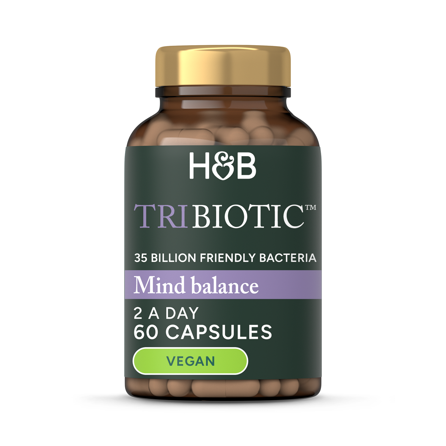 Holland & Barrett Tribiotic Mind Balance 60 Capsules