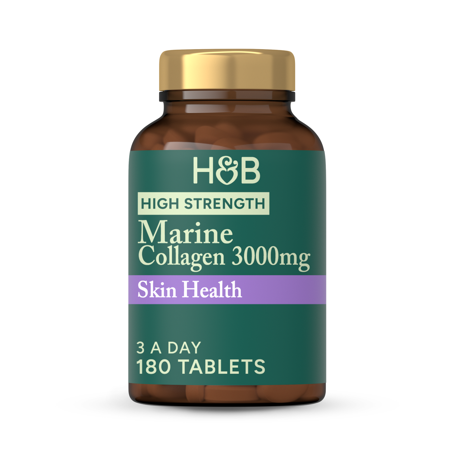Holland & Barrett Marine Collagen with vitamin c tablets