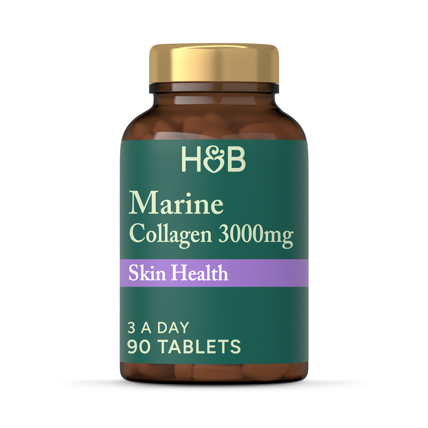 Holland & Barrett Marine Collagen with Vitamin C 90 Tablets