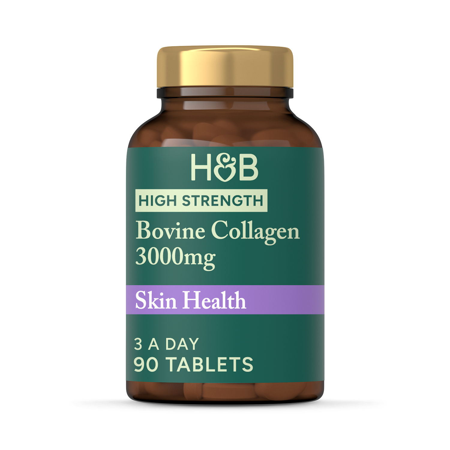 Holland & Barrett Bovine Collagen 3000mg 90 Tablets