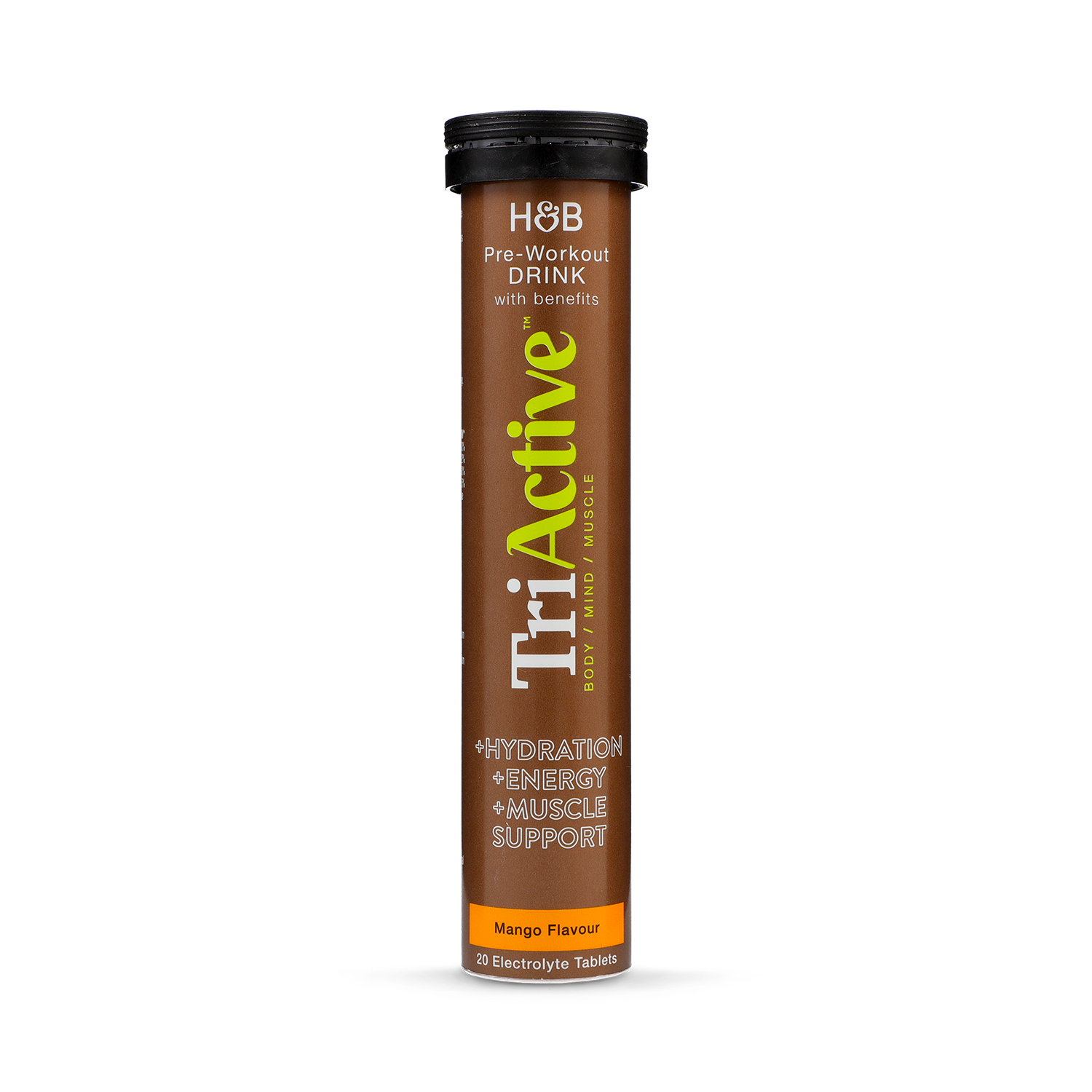 TriActive Pre-Workout Electrolyte Effervescent 20 Tablets