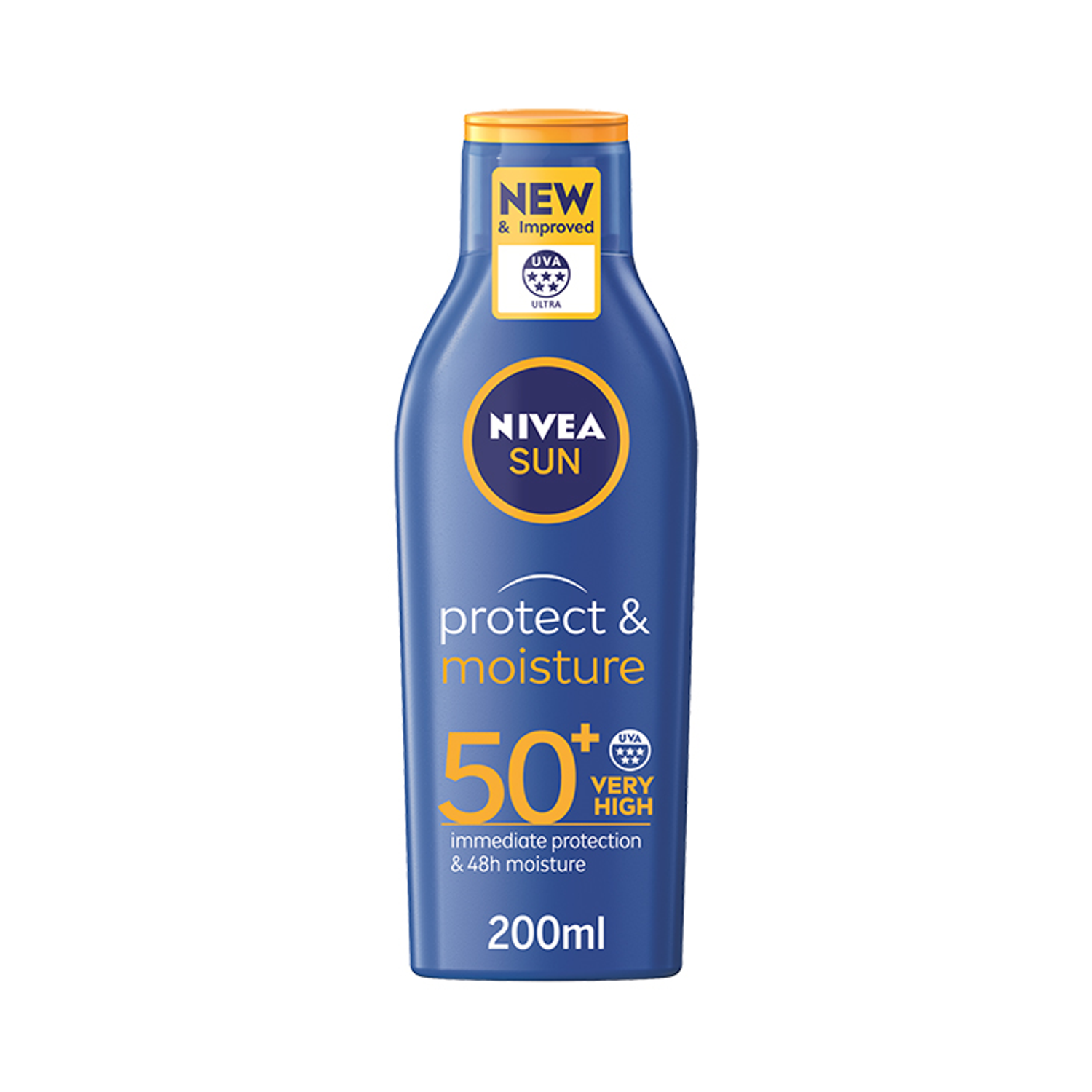 Nivea Sun Protect & Moisture Sun Cream Lotion SPF 50+ 200ml Holland & Barrett