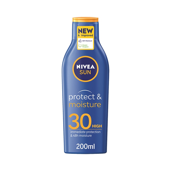 Nivea Sun Protect & Moisture Sun Cream Lotion SPF 30 200ml |Holland ...