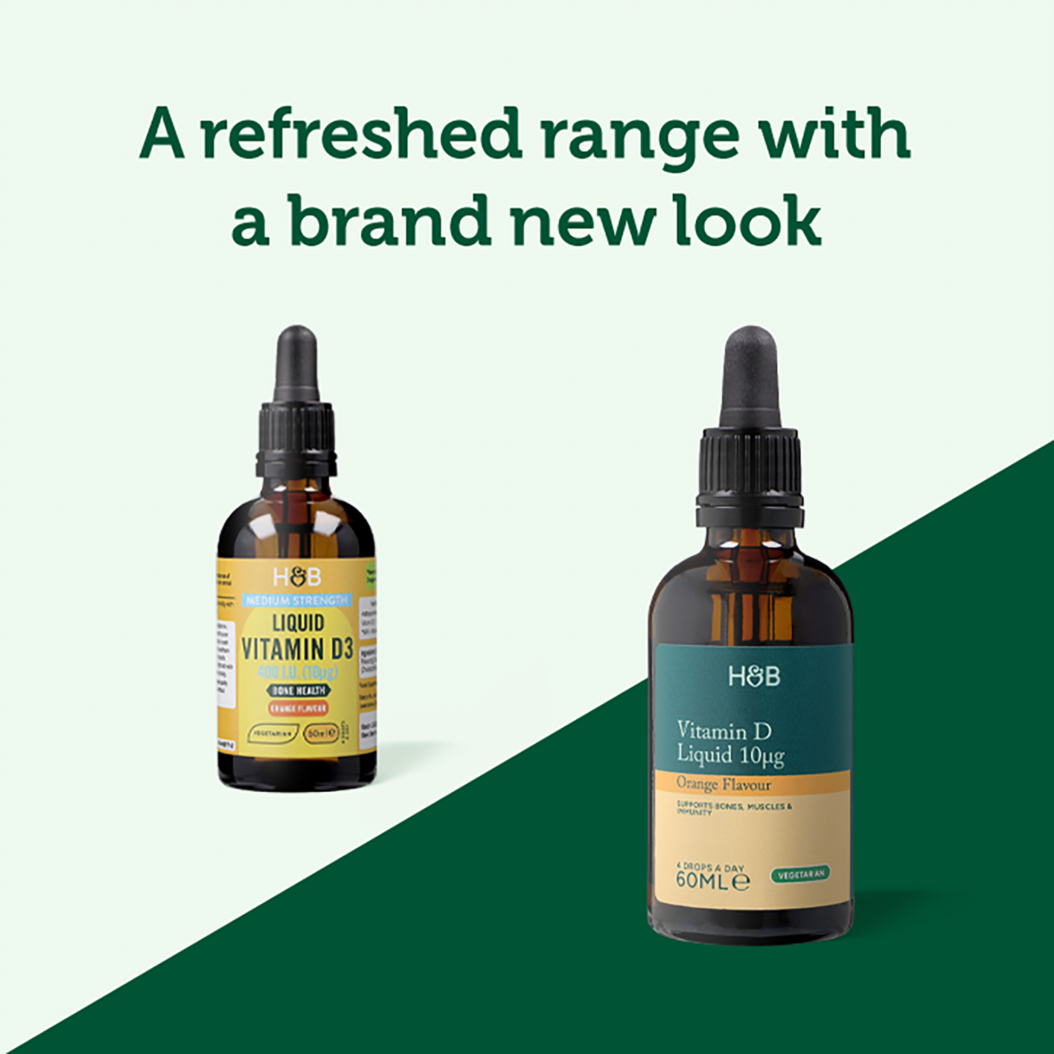 Vitamin D 400 I.U. (10ug) Liquid 60ml | Holland & Barrett